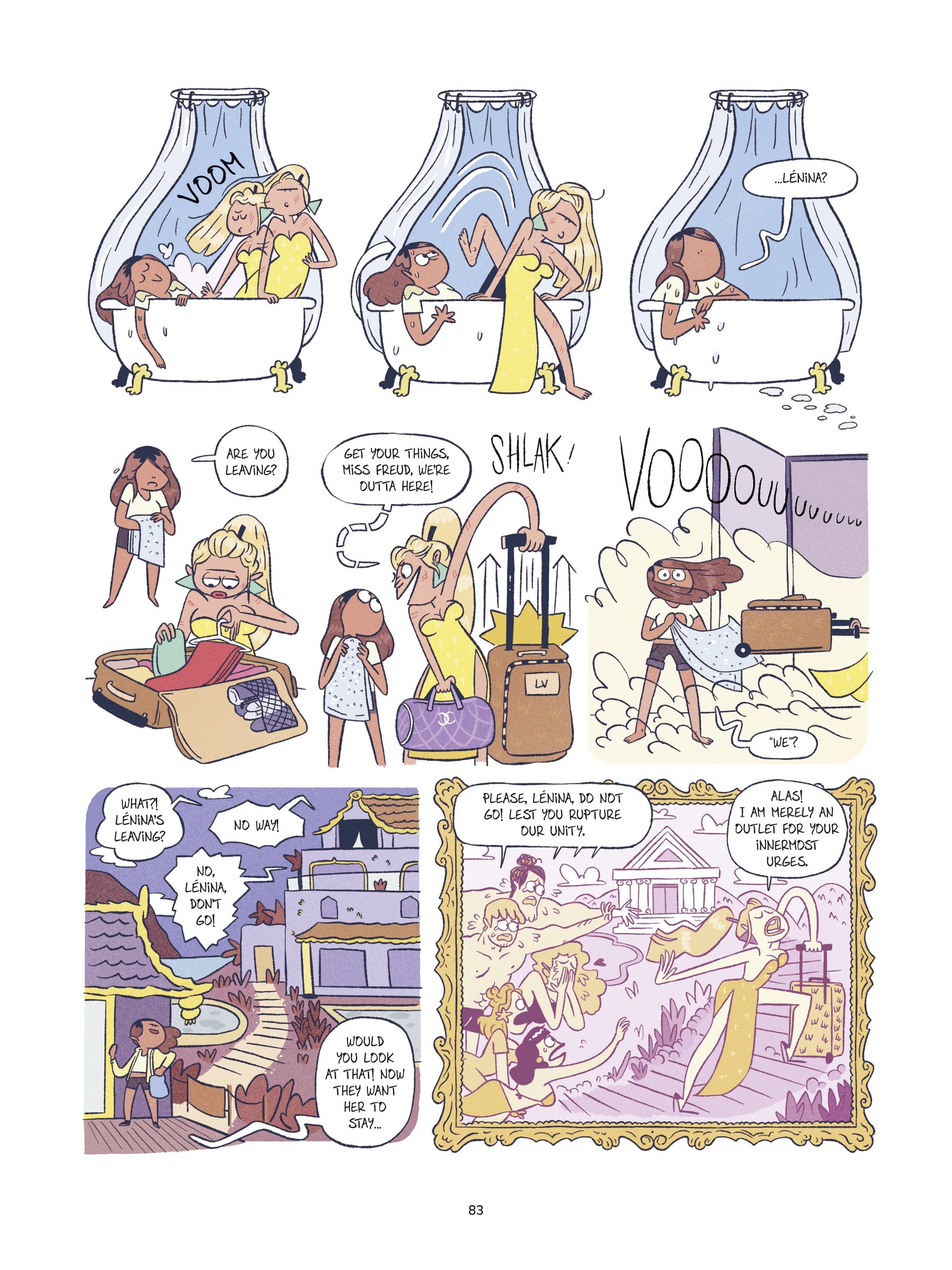 Read online Praising the Surface Behind the Scenes of Reality TV comic -  Issue # TPB - 77