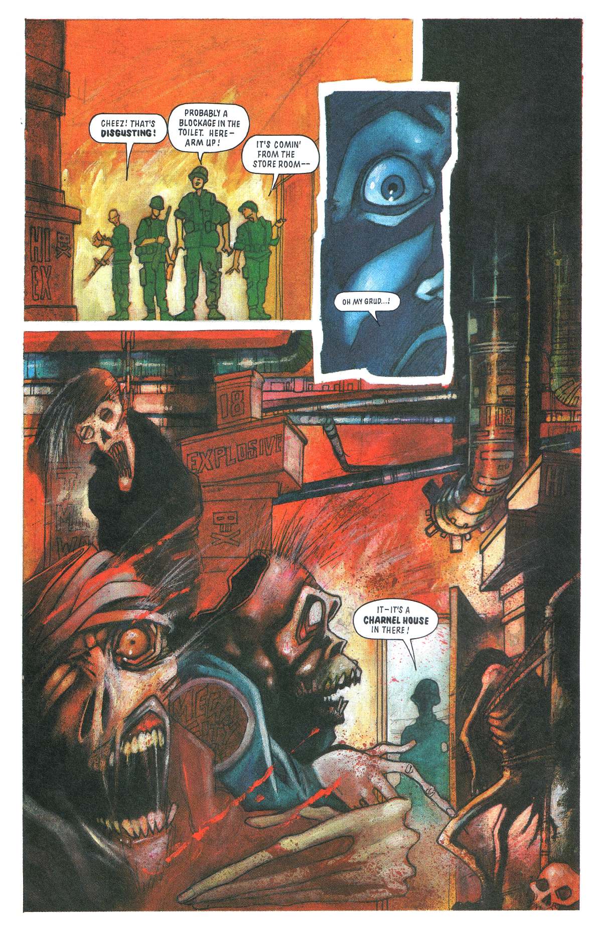 Read online Judge Dredd: The Megazine comic -  Issue #13 - 8