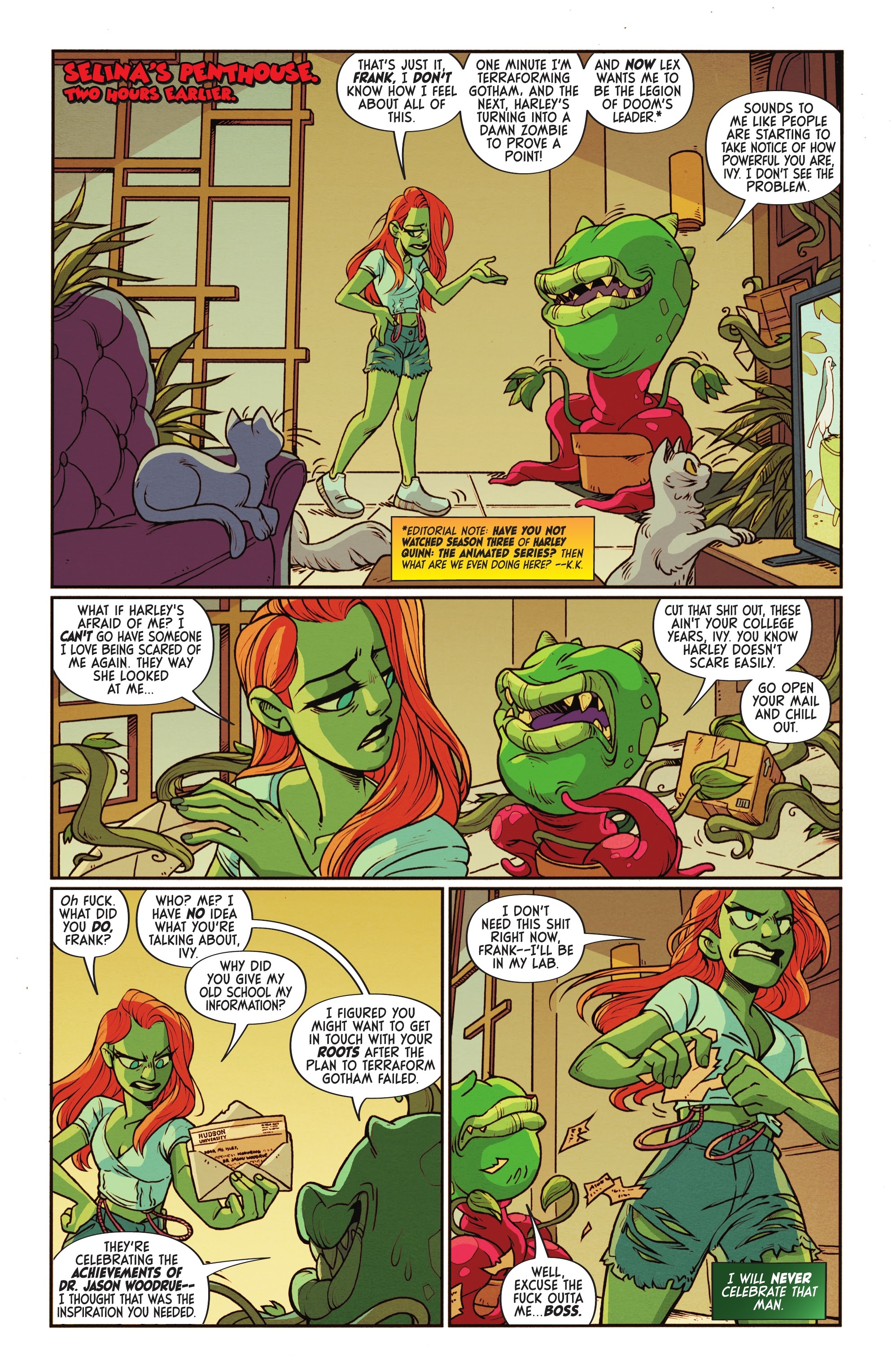 Read online Harley Quinn: The Animated Series: Legion of Bats! comic -  Issue #1 - 9