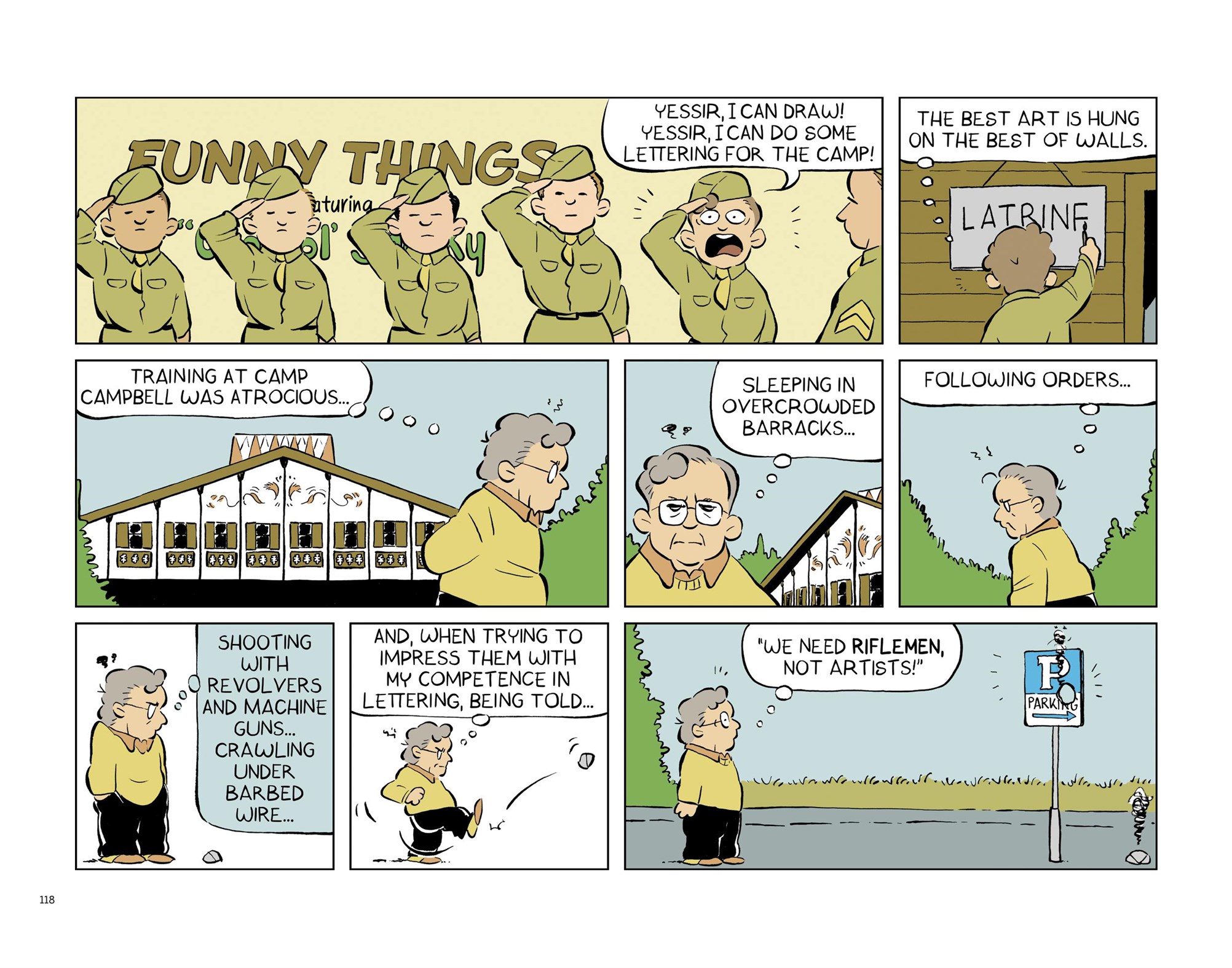 Read online Funny Things: A Comic Strip Biography of Charles M. Schulz comic -  Issue # TPB (Part 2) - 21