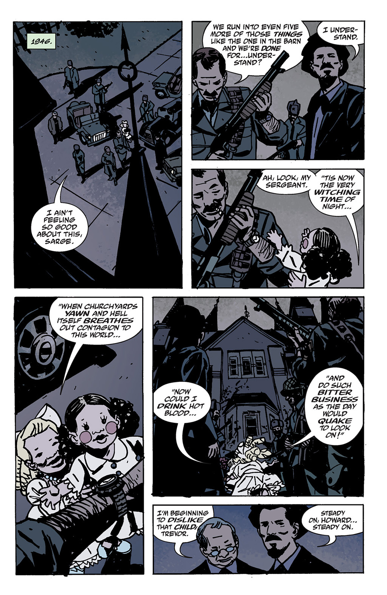 Read online B.P.R.D.: 1946 comic -  Issue #3 - 4