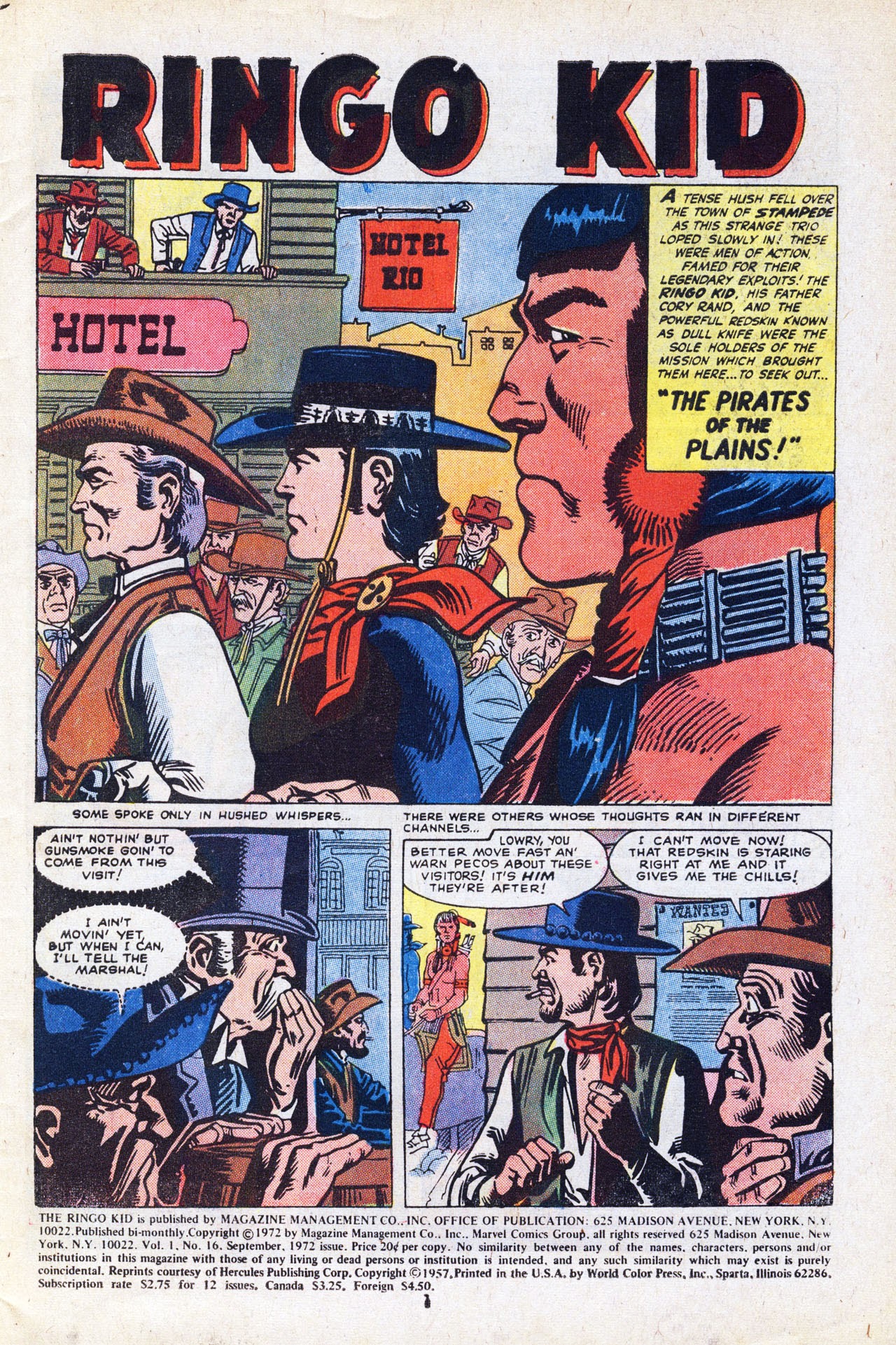 Read online Ringo Kid (1970) comic -  Issue #16 - 3