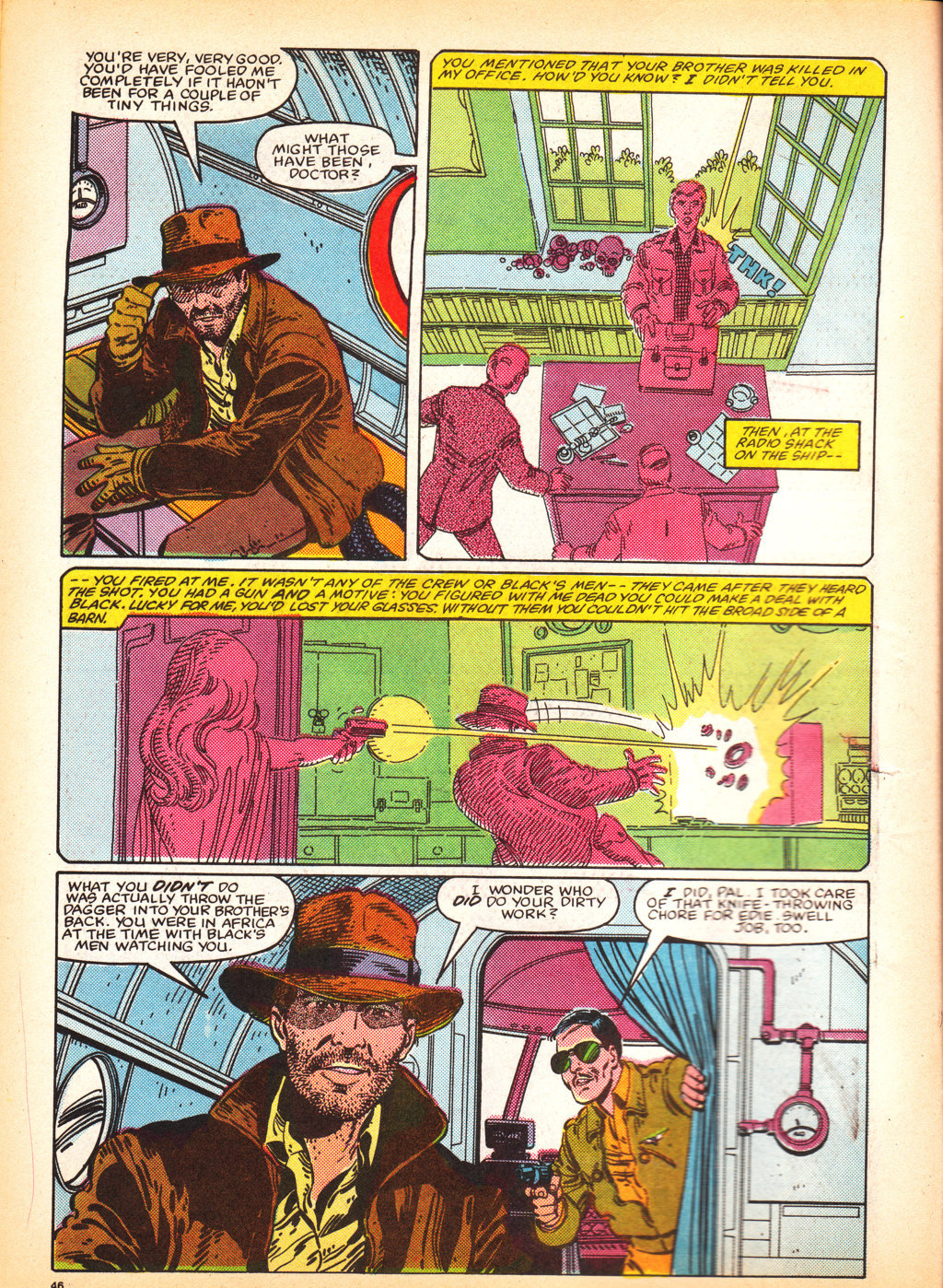 Read online Indiana Jones comic -  Issue #2 - 44