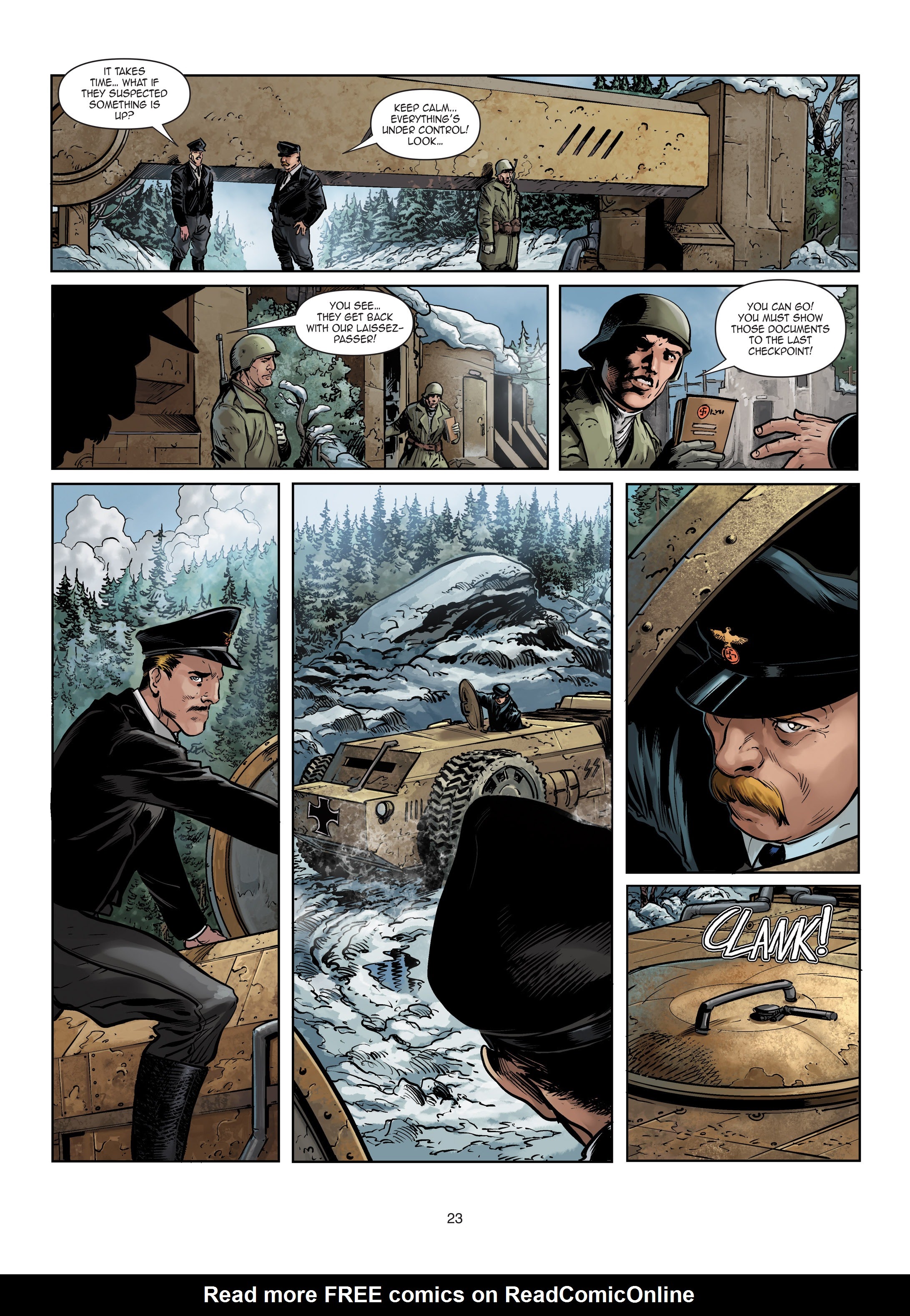 Read online Iron Squad comic -  Issue #5 - 23
