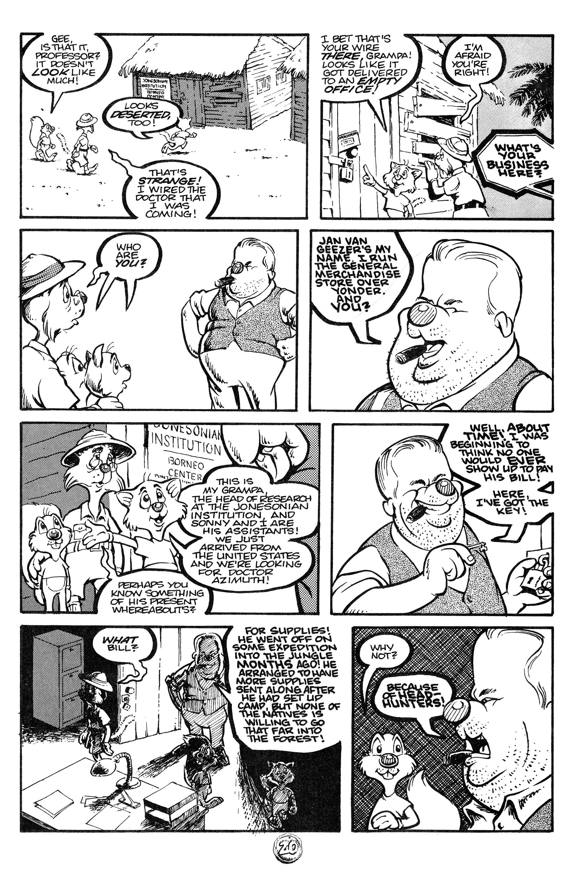 Read online Wacky Squirrel Summer Fun Special comic -  Issue # Full - 22