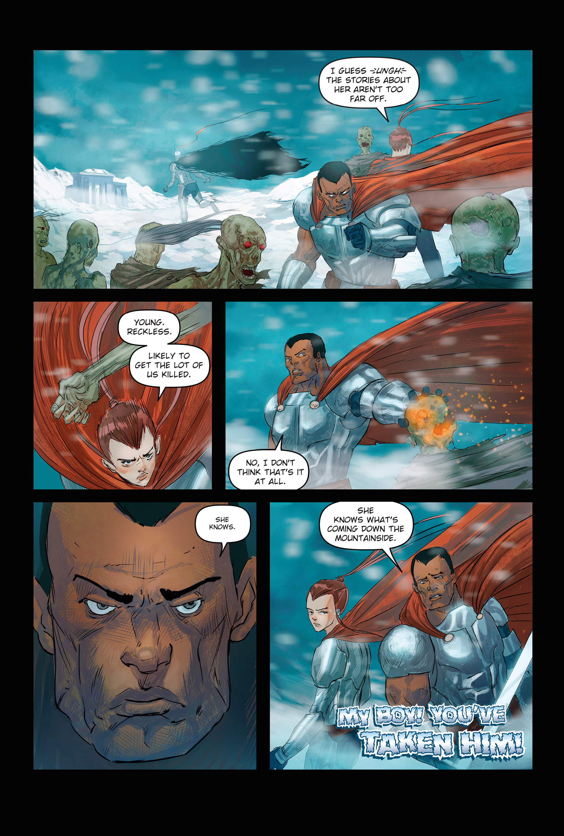 Read online The Black Hand comic -  Issue #4 - 11