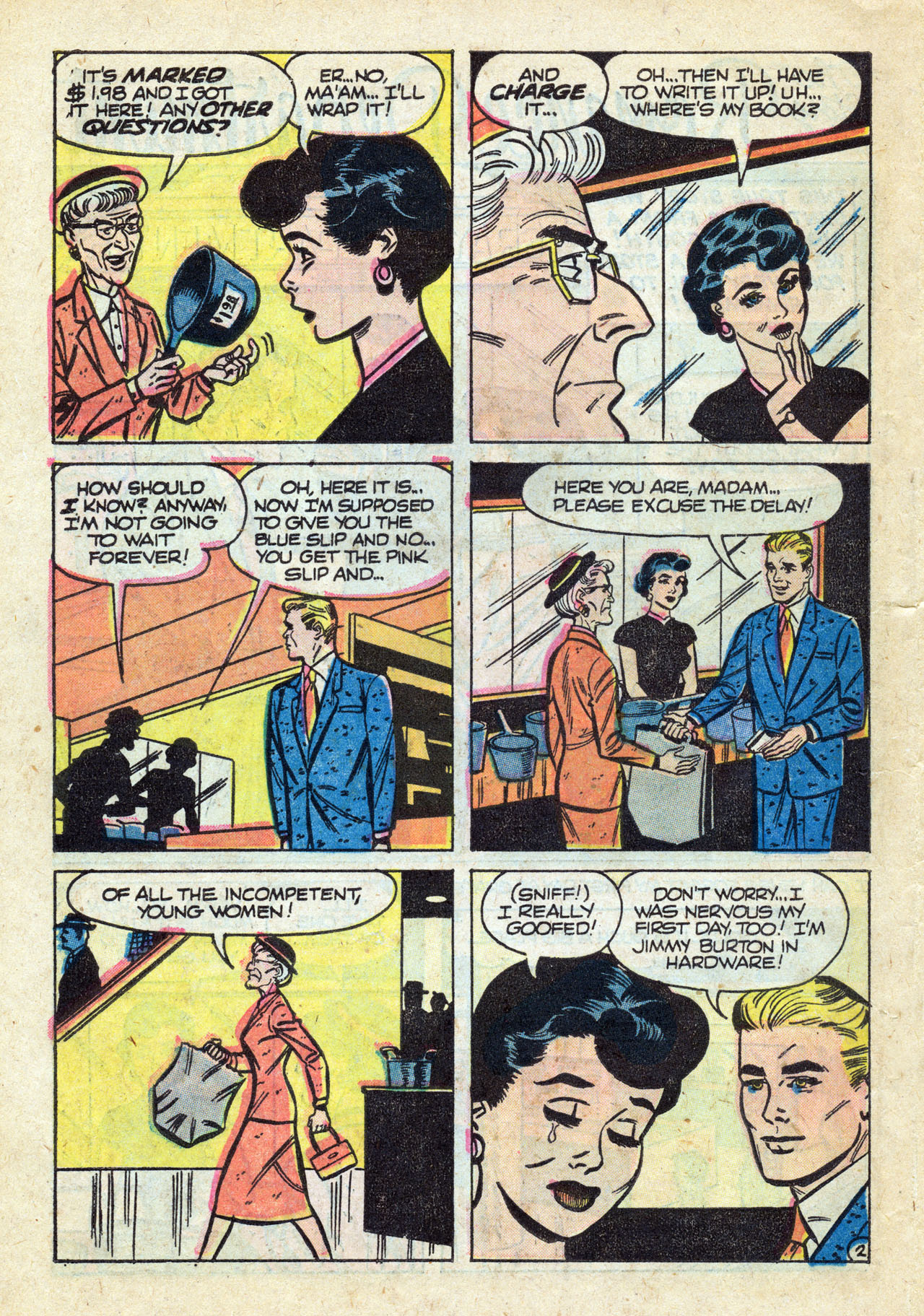 Read online Patsy Walker comic -  Issue #66 - 17