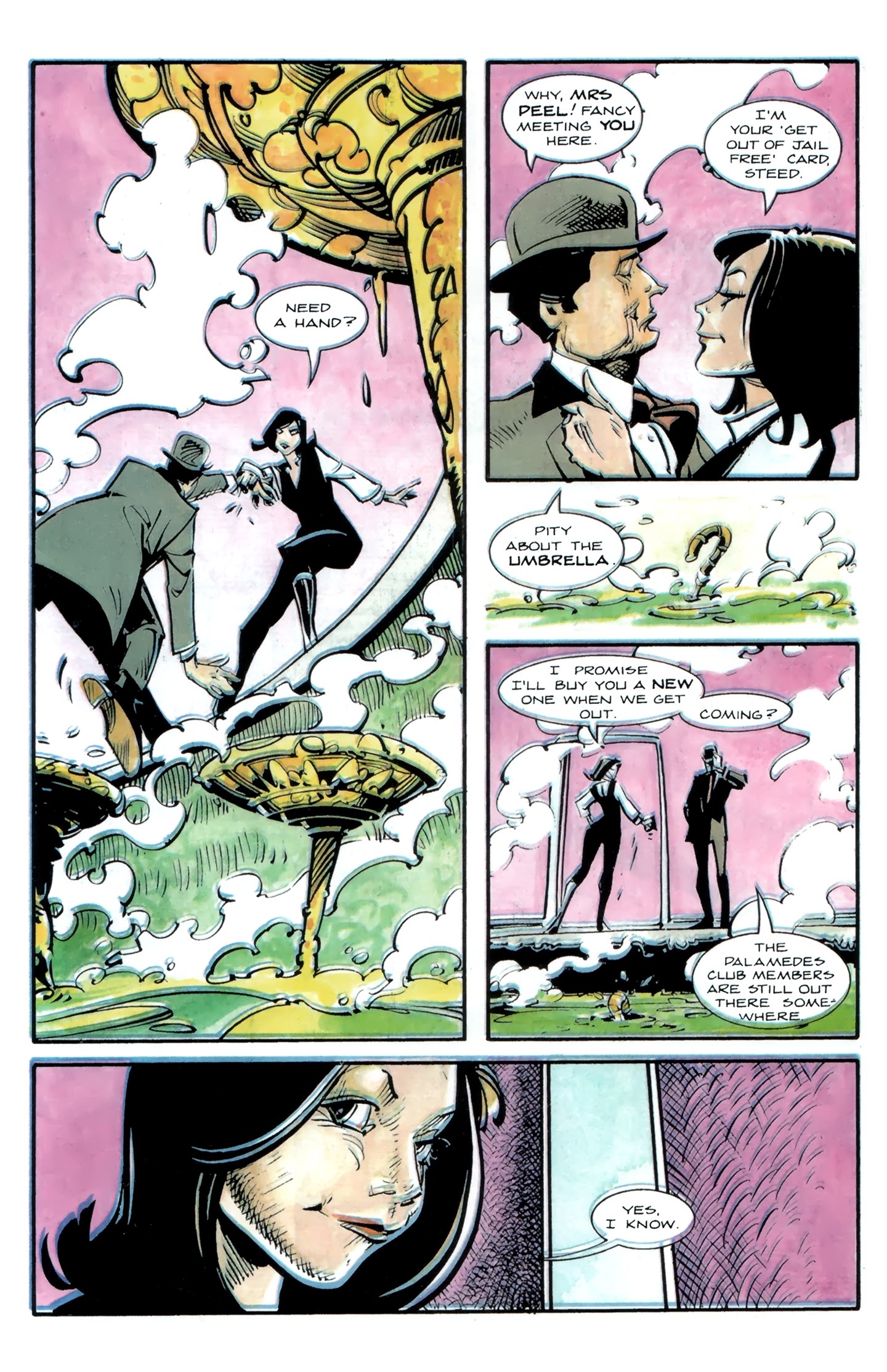 Read online Steed and Mrs. Peel (2012) comic -  Issue #4 - 9