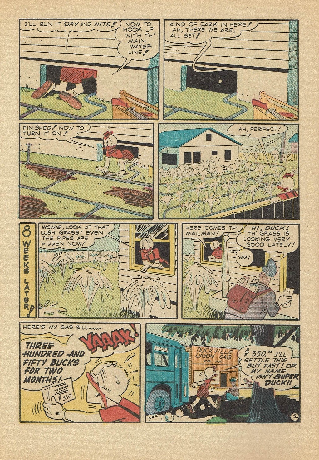 Read online Super Duck Comics comic -  Issue #67 - 16