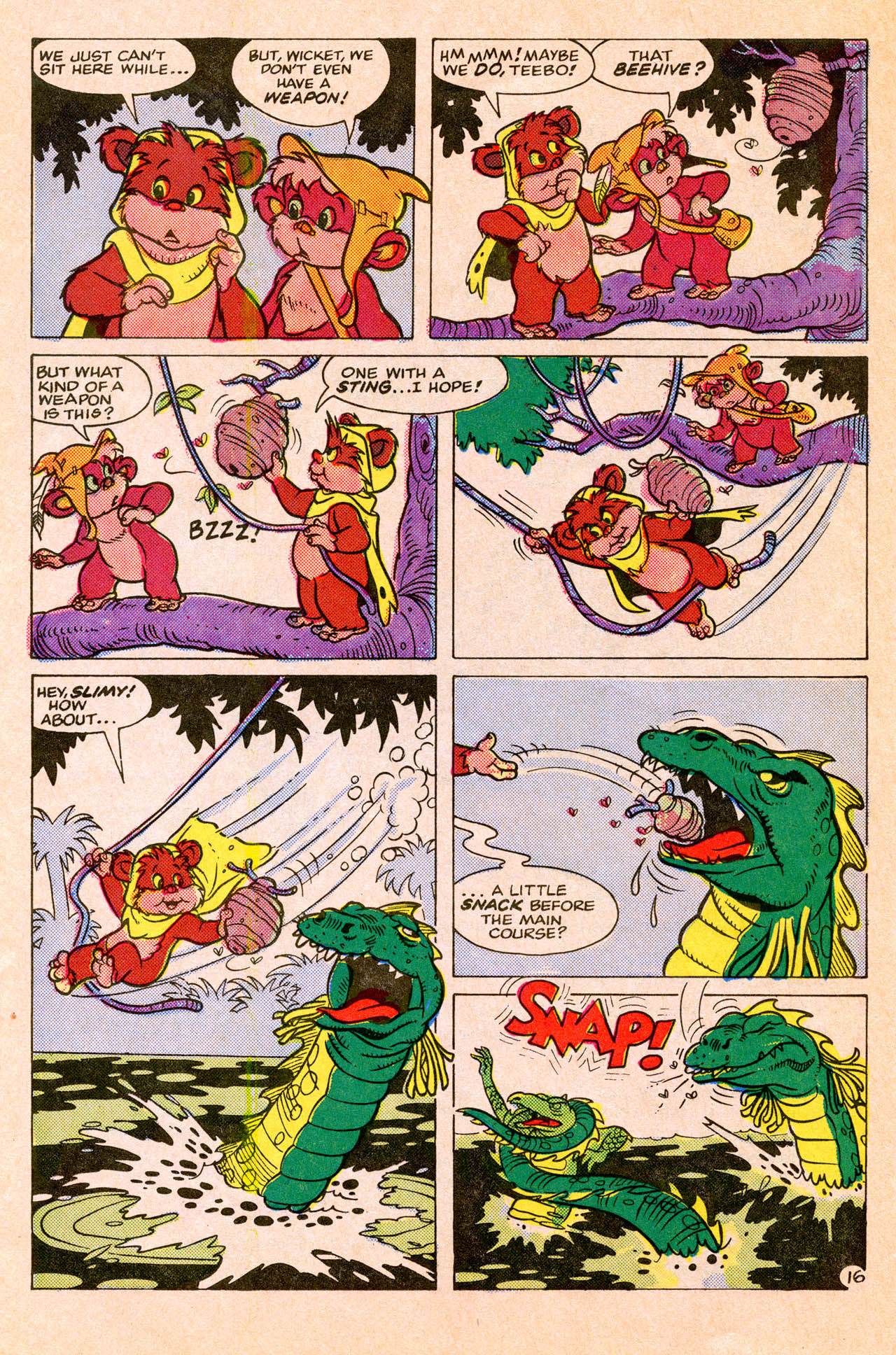Read online Ewoks (1987) comic -  Issue #4 - 24