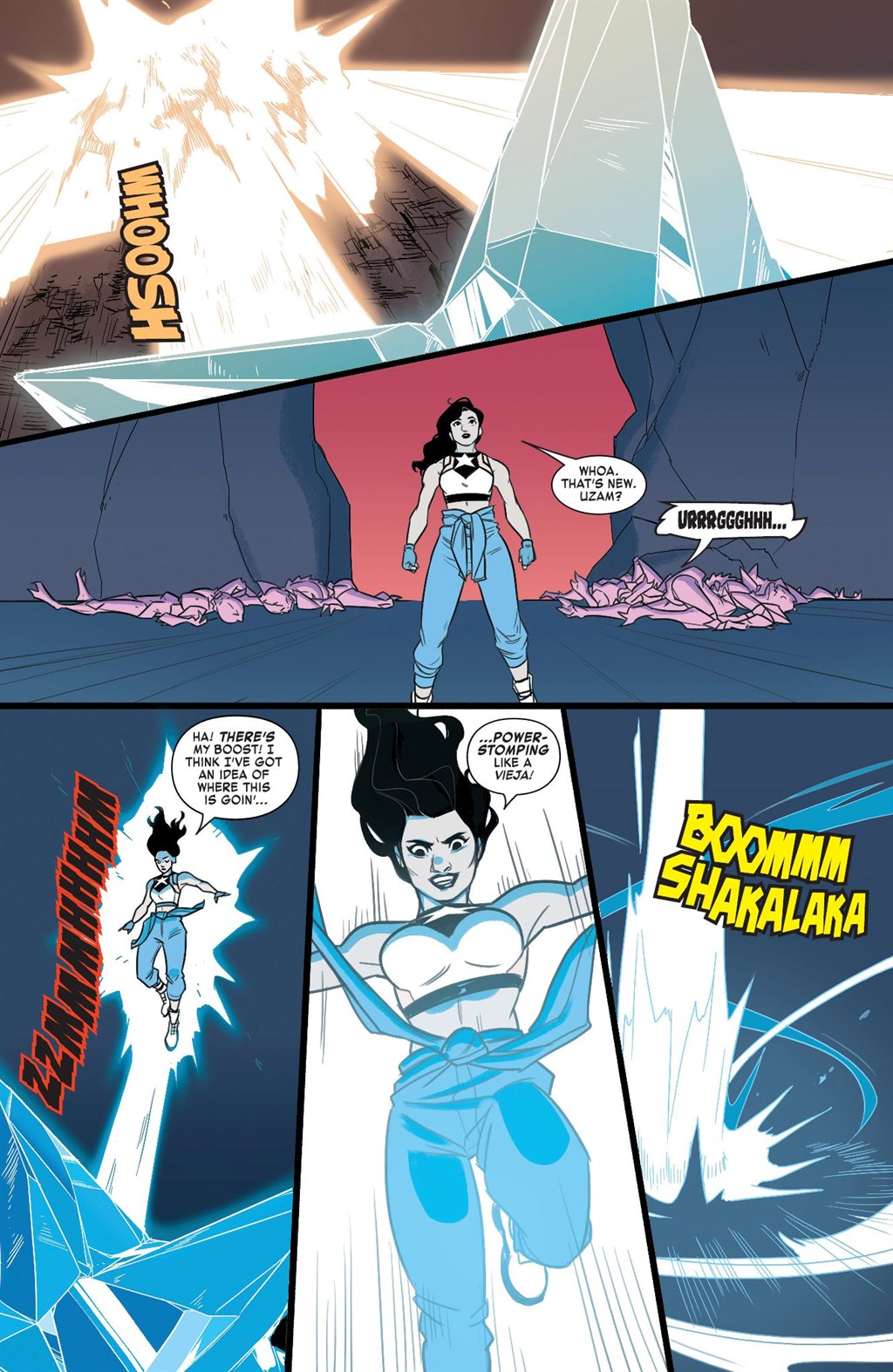 Read online Marvel-Verse (2020) comic -  Issue # America Chavez - 108
