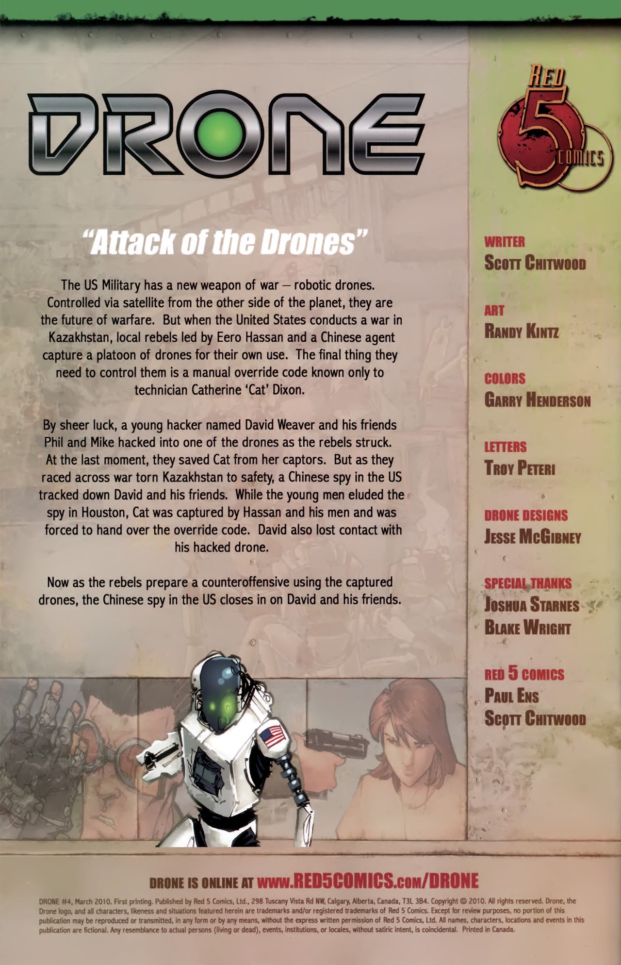 Read online Drone comic -  Issue #4 - 2