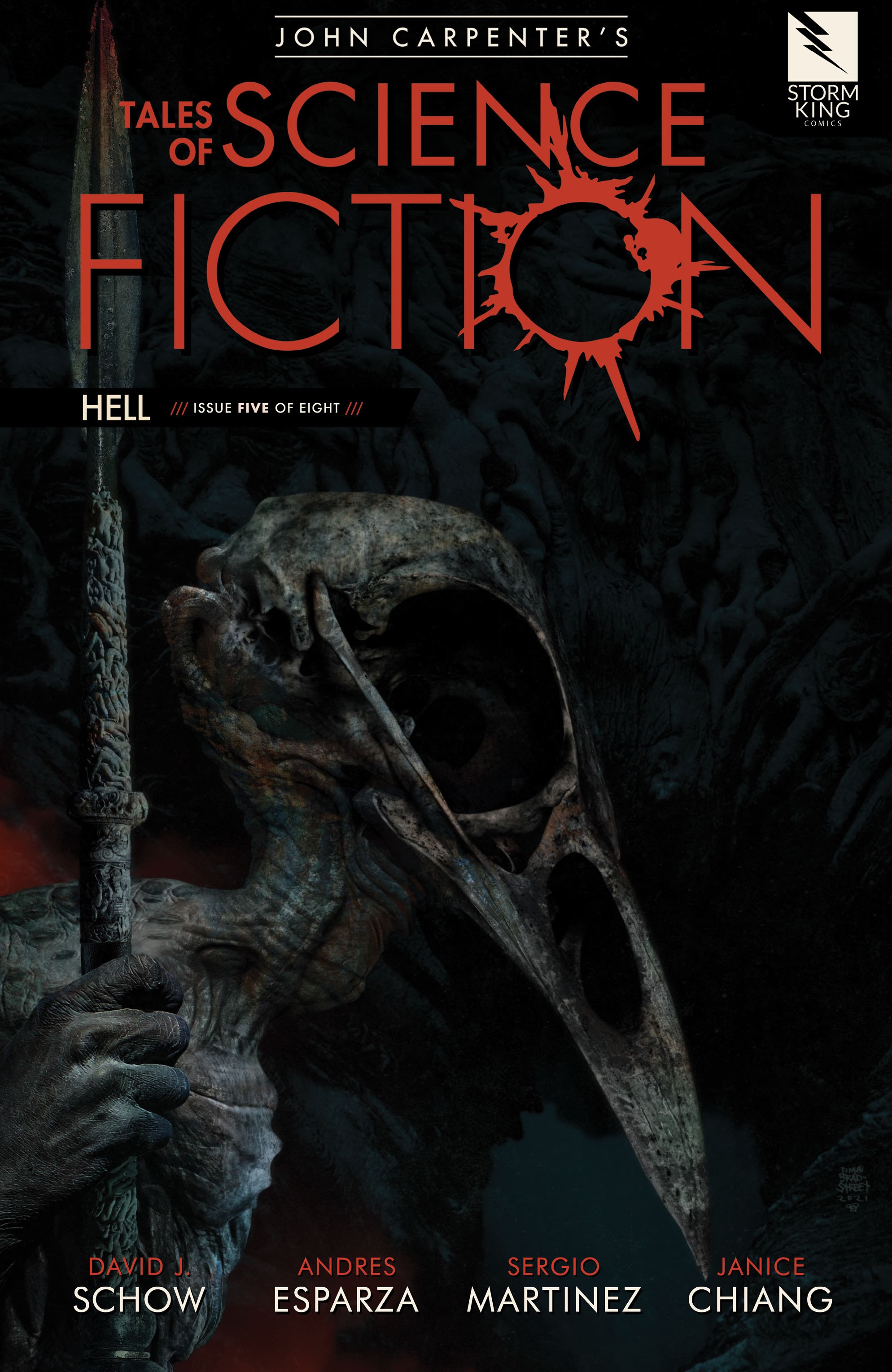 Read online John Carpenter's Tales of Science Fiction: HELL comic -  Issue #5 - 1