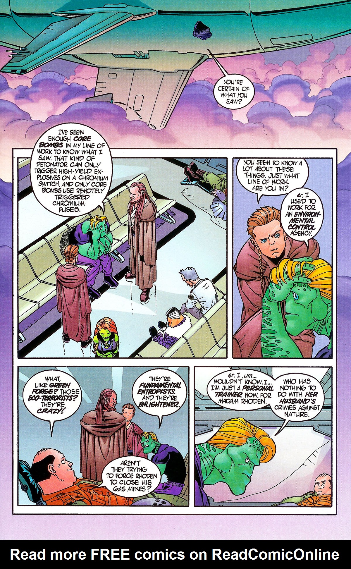 Read online Star Wars: Qui-Gon and Obi-Wan - The Aurorient  Express comic -  Issue #2 - 3