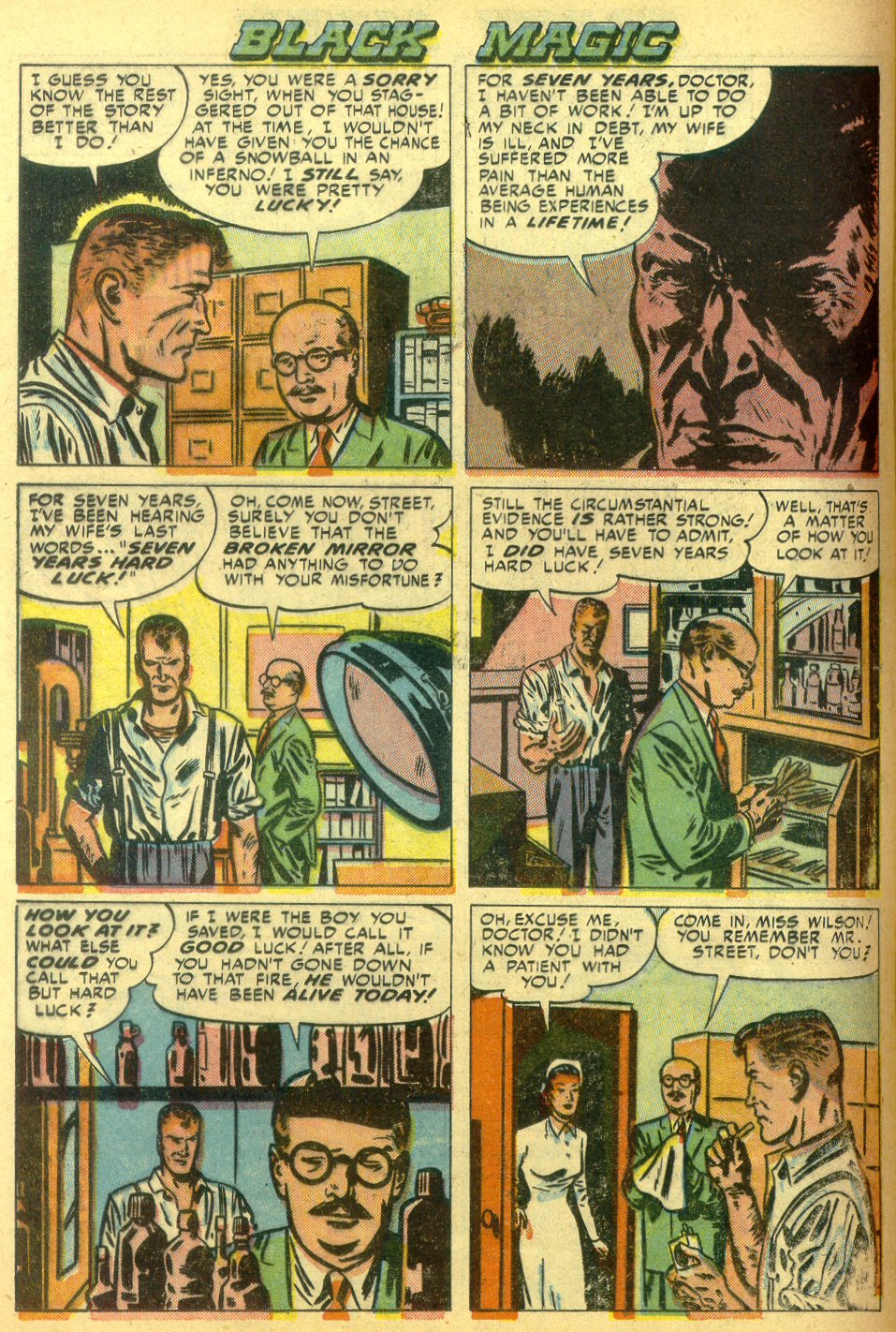 Read online Black Magic (1950) comic -  Issue #10 - 26