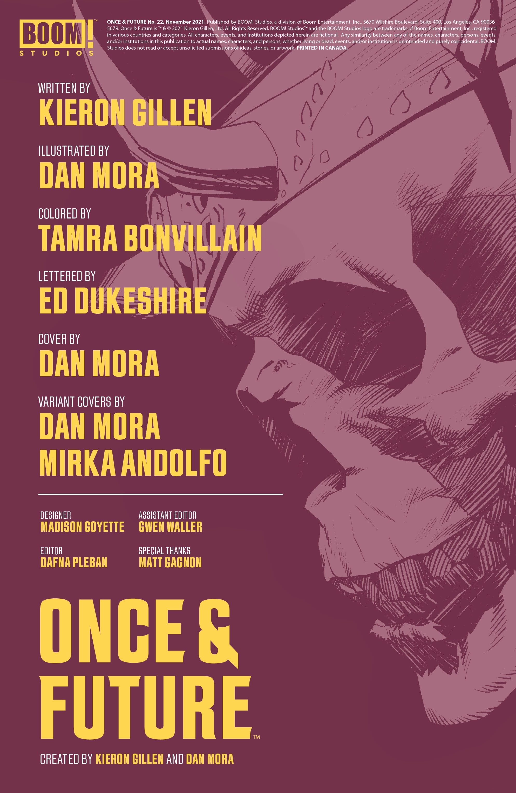 Read online Once & Future comic -  Issue #22 - 2