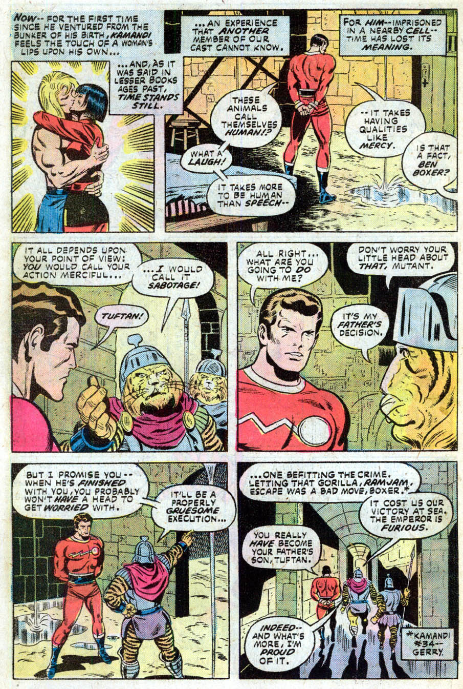 Read online Kamandi, The Last Boy On Earth comic -  Issue #43 - 7