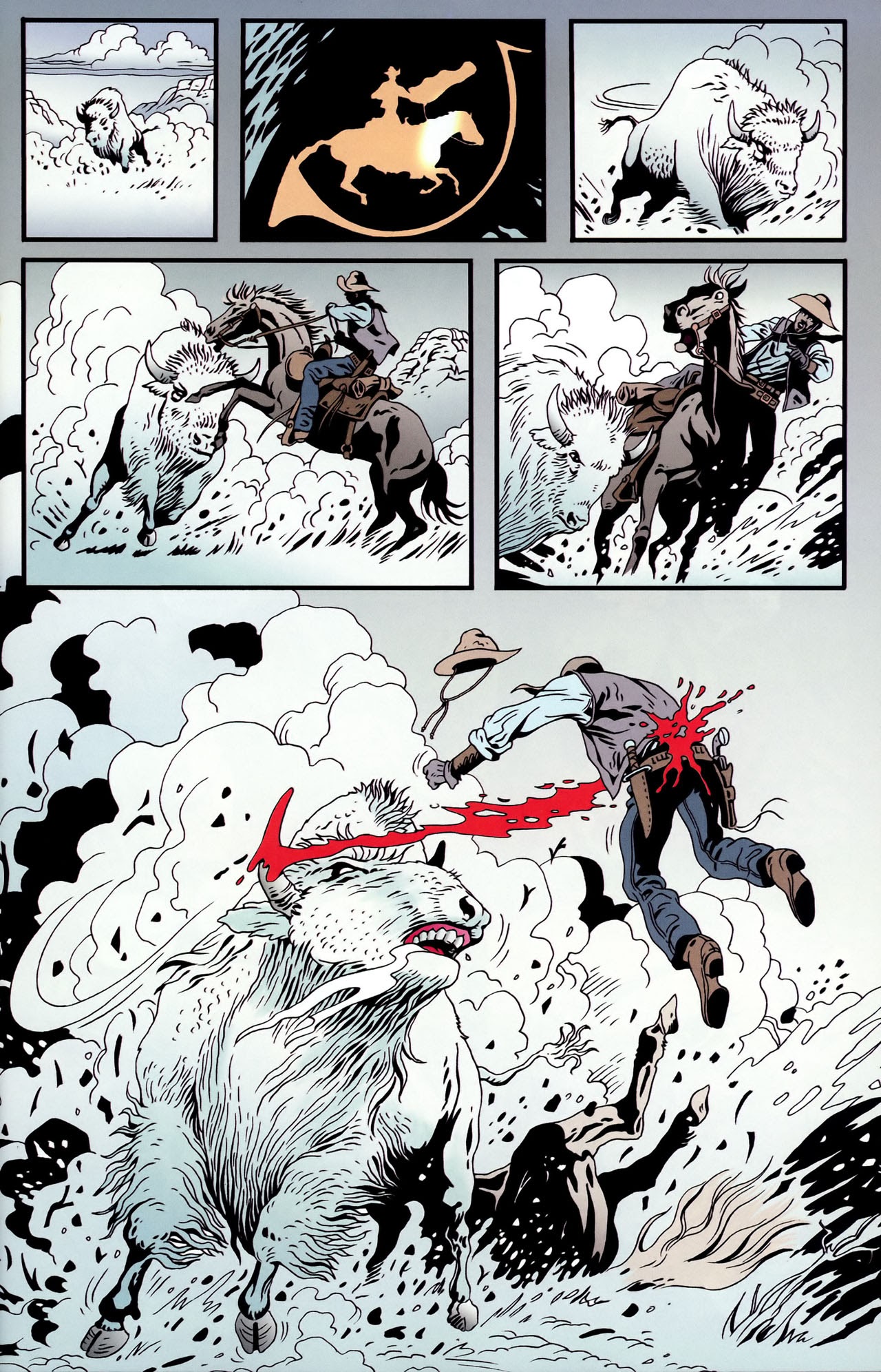 Read online Desperadoes: Buffalo Dreams comic -  Issue #2 - 9