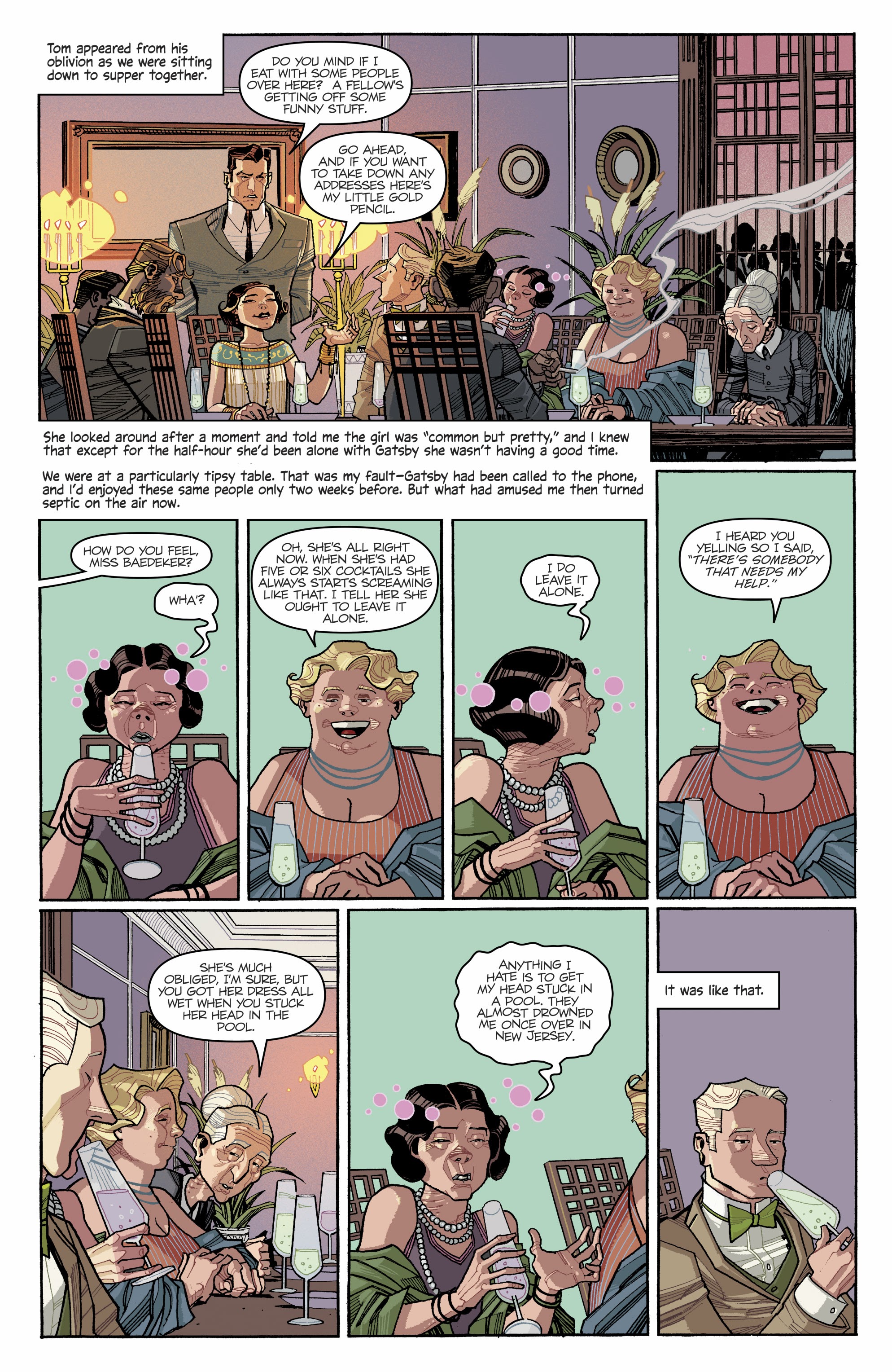 Read online The Great Gatsby comic -  Issue #5 - 3