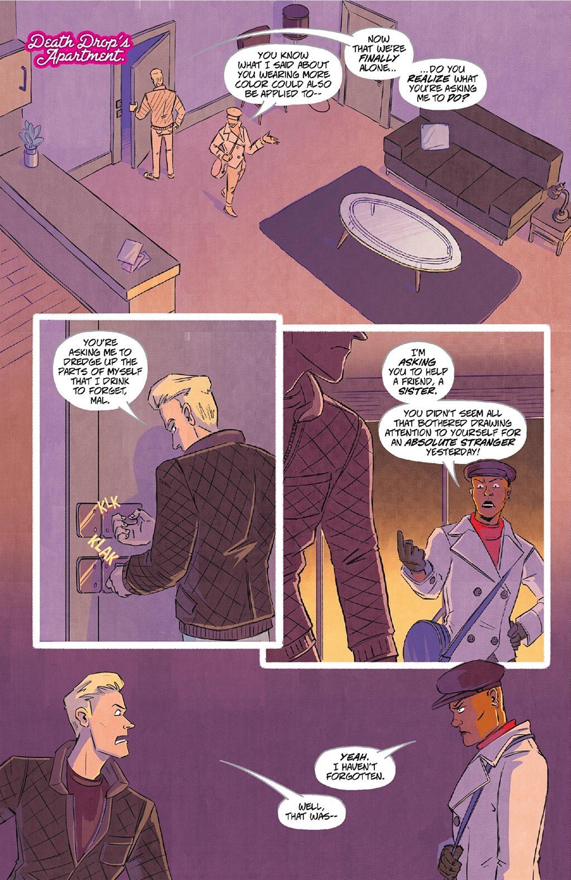 Read online Death Drop: Drag Assassin comic -  Issue #1 - 17