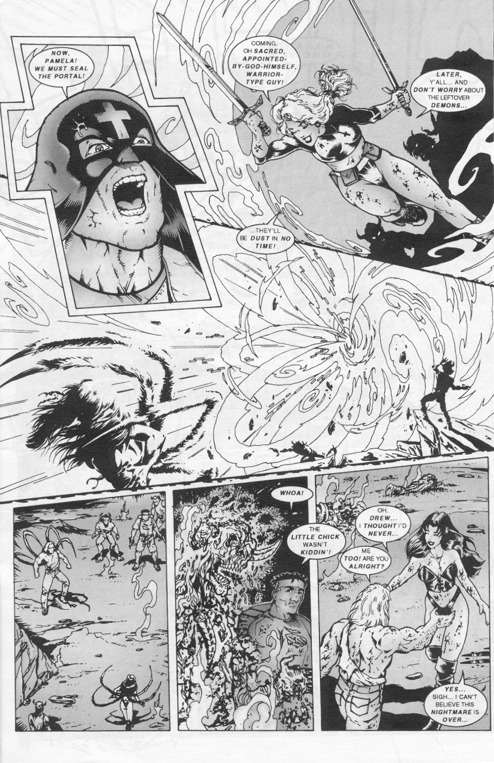 Read online Fangs of the Widow comic -  Issue #9 - 23