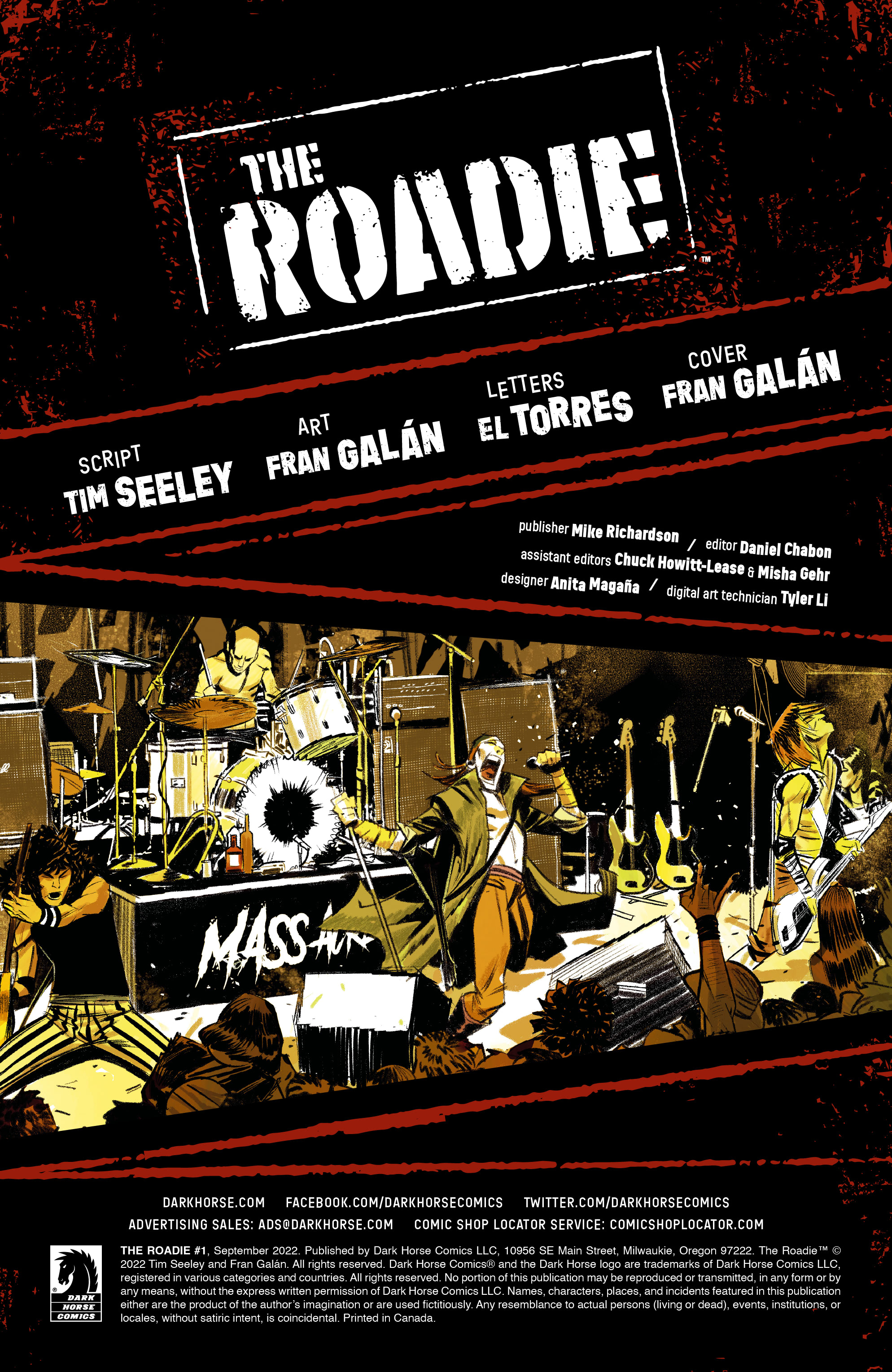 Read online The Roadie comic -  Issue #1 - 2