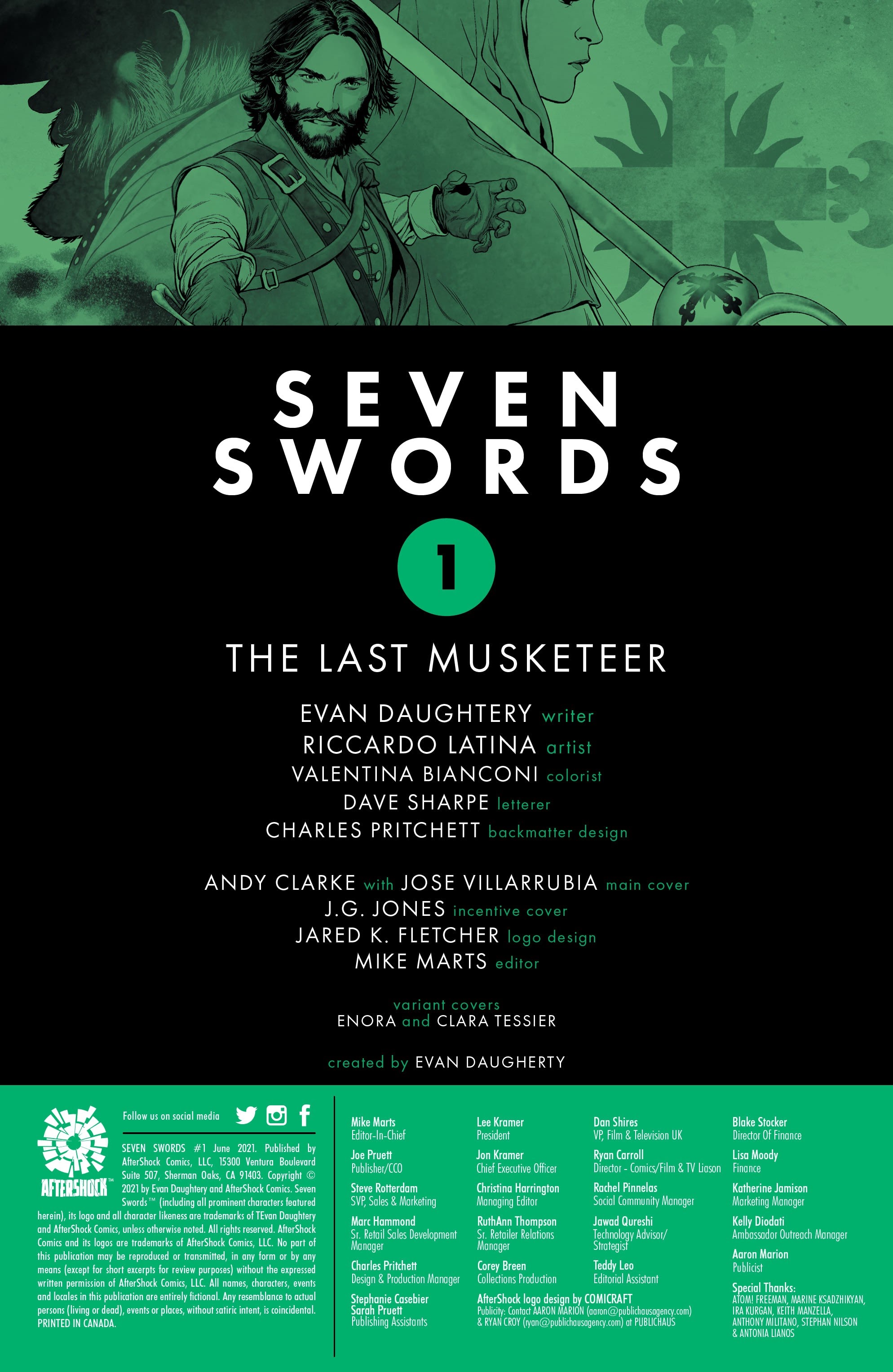 Read online Seven Swords comic -  Issue #1 - 2
