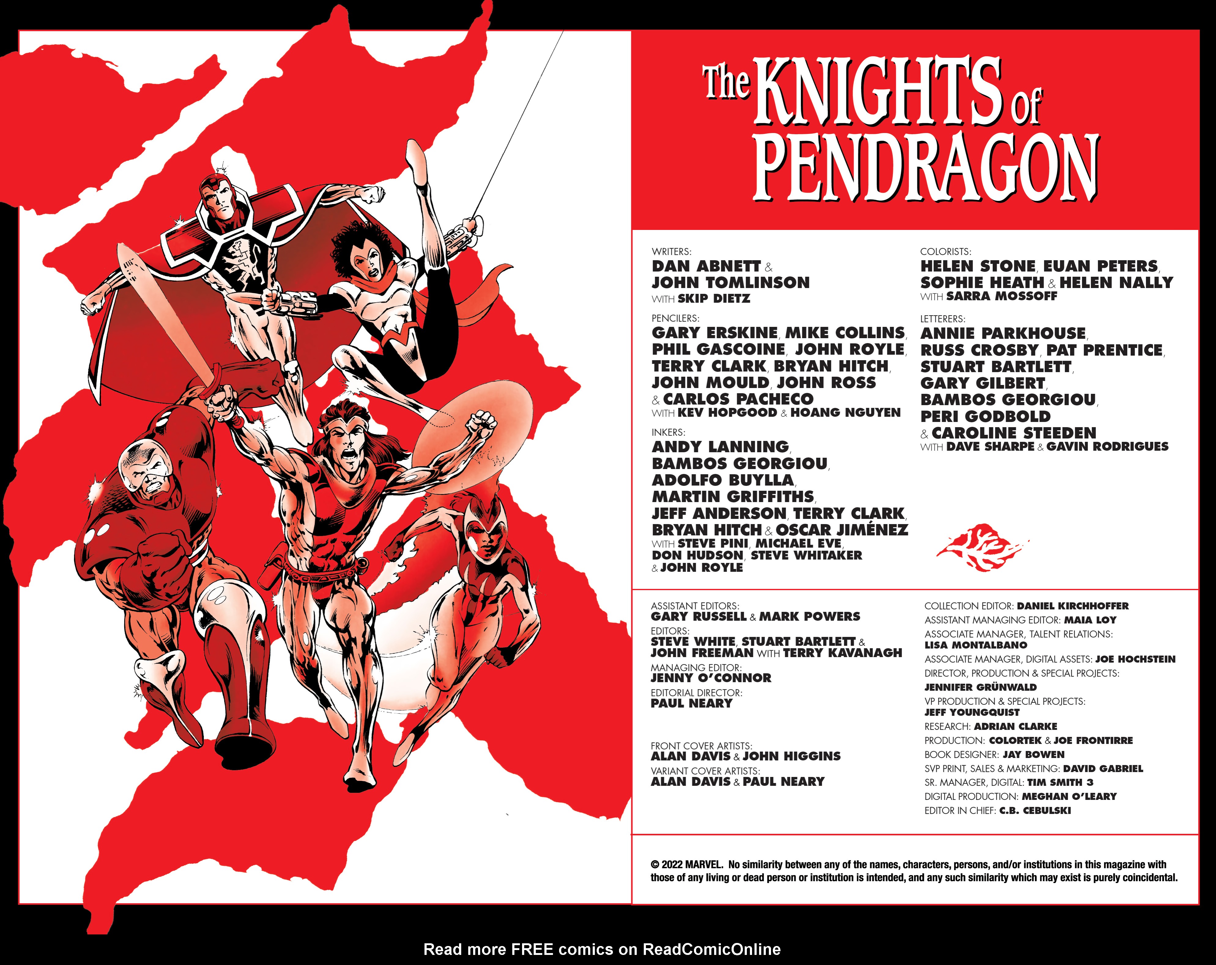 Read online Knights of Pendragon Omnibus comic -  Issue # TPB (Part 1) - 3