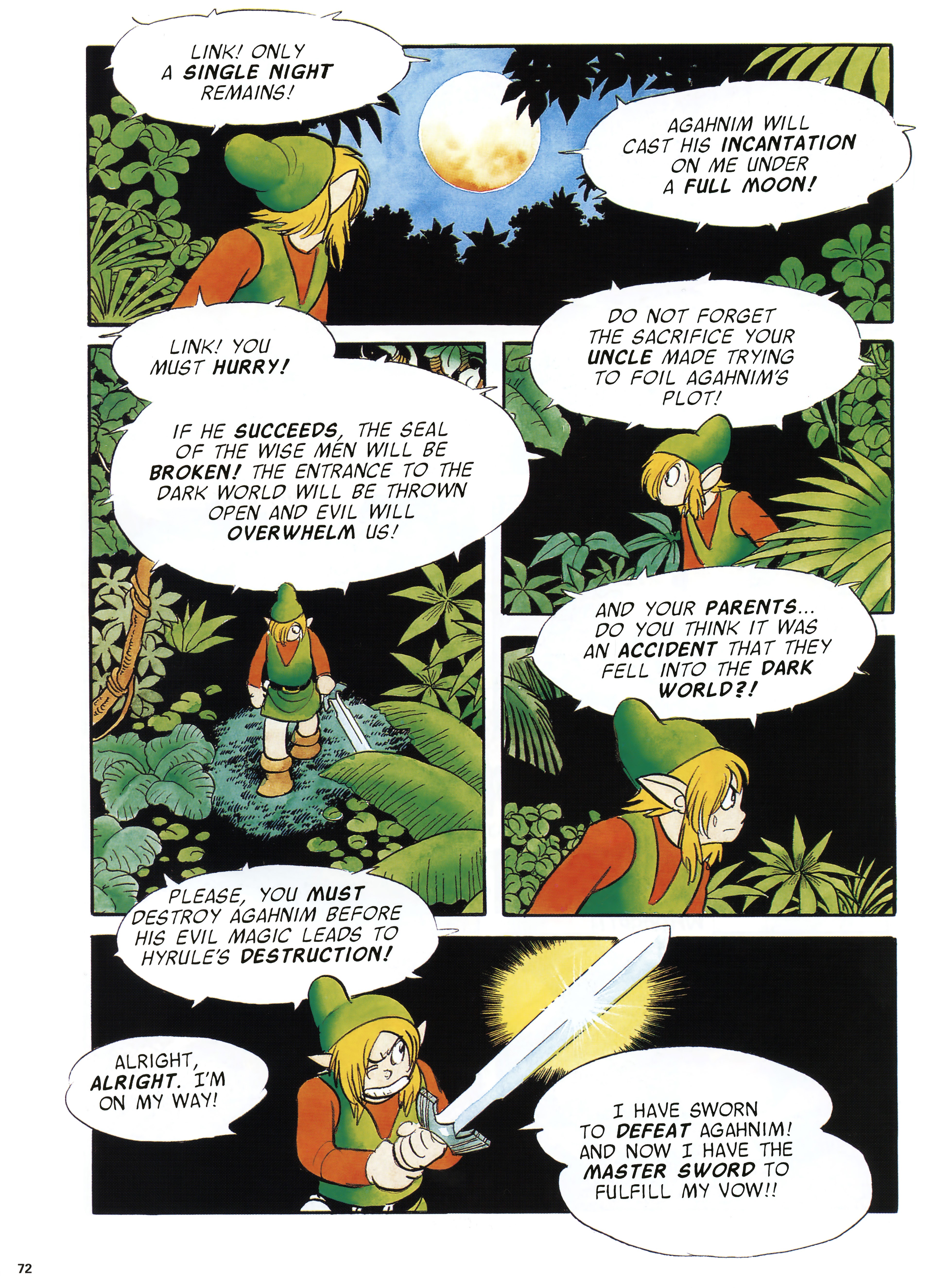 Read online The Legend of Zelda: A Link To the Past comic -  Issue # TPB (Part 1) - 64