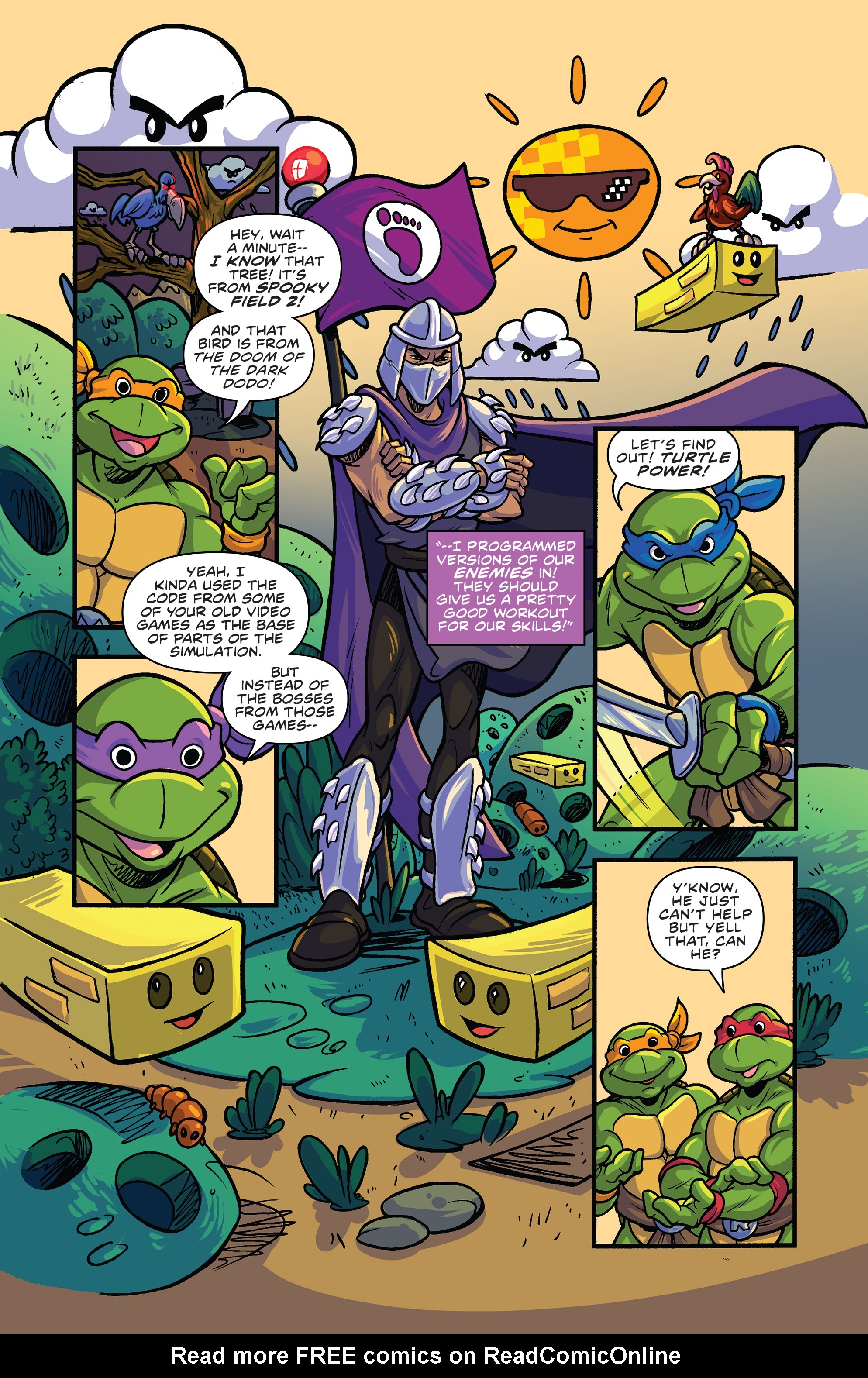 Read online Teenage Mutant Ninja Turtles: Saturday Morning Adventures comic -  Issue #1 - 7