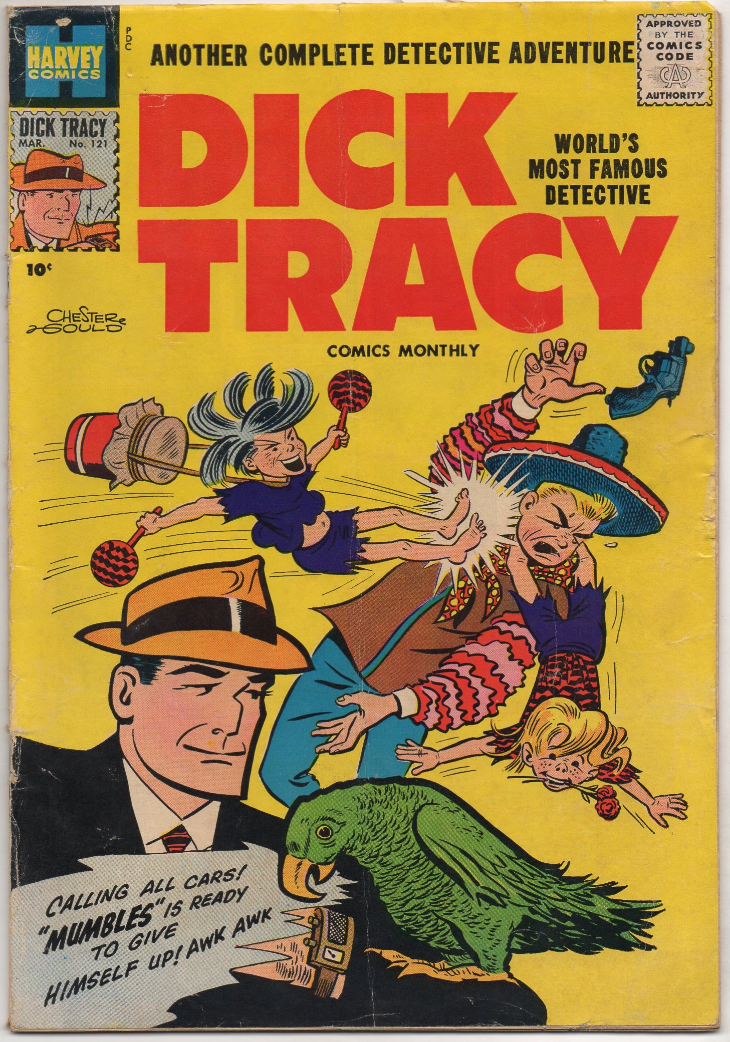 Read online Dick Tracy comic -  Issue #121 - 1