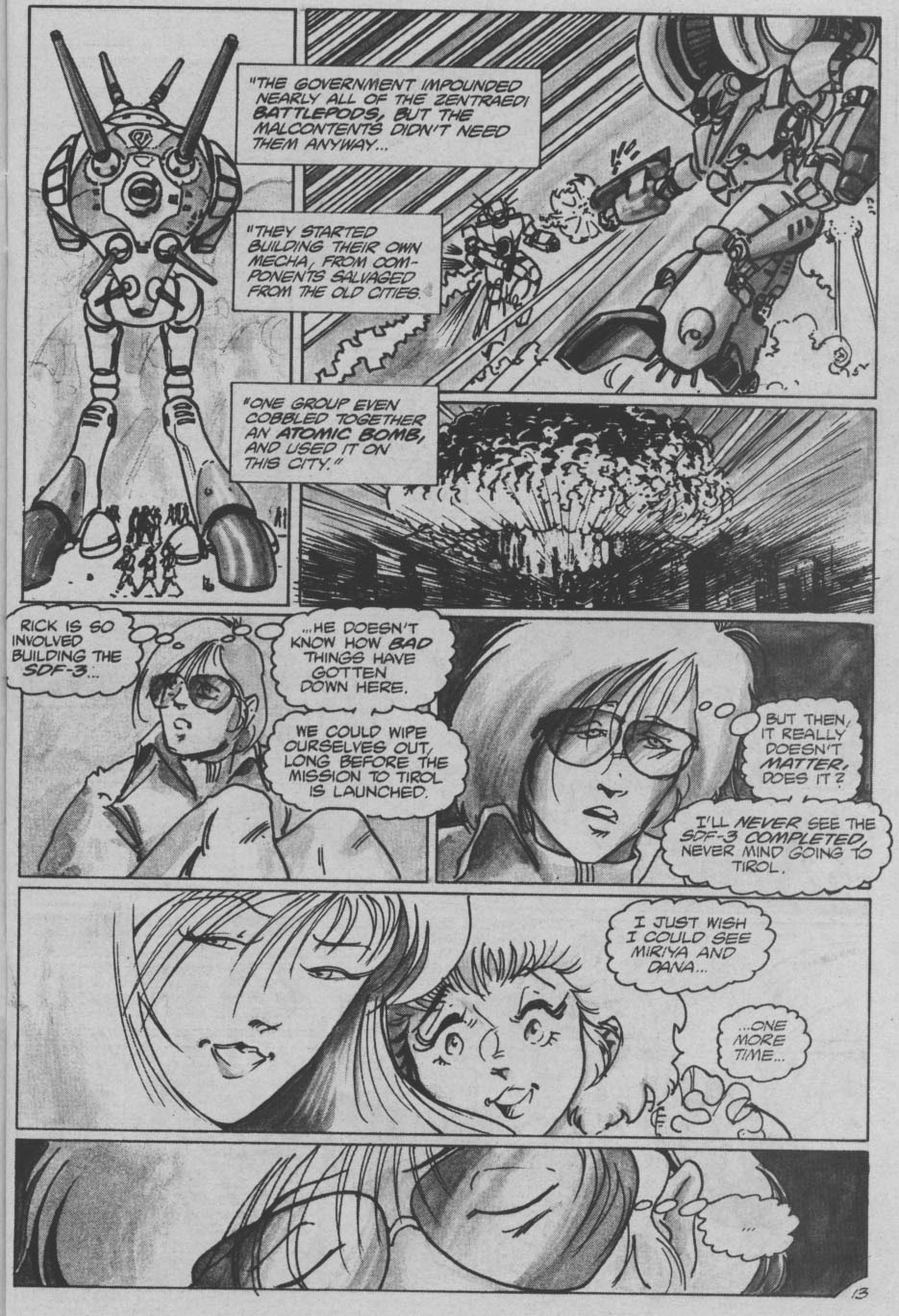 Read online Robotech II: The Sentinels - The Malcontent Uprisings comic -  Issue #1 - 15