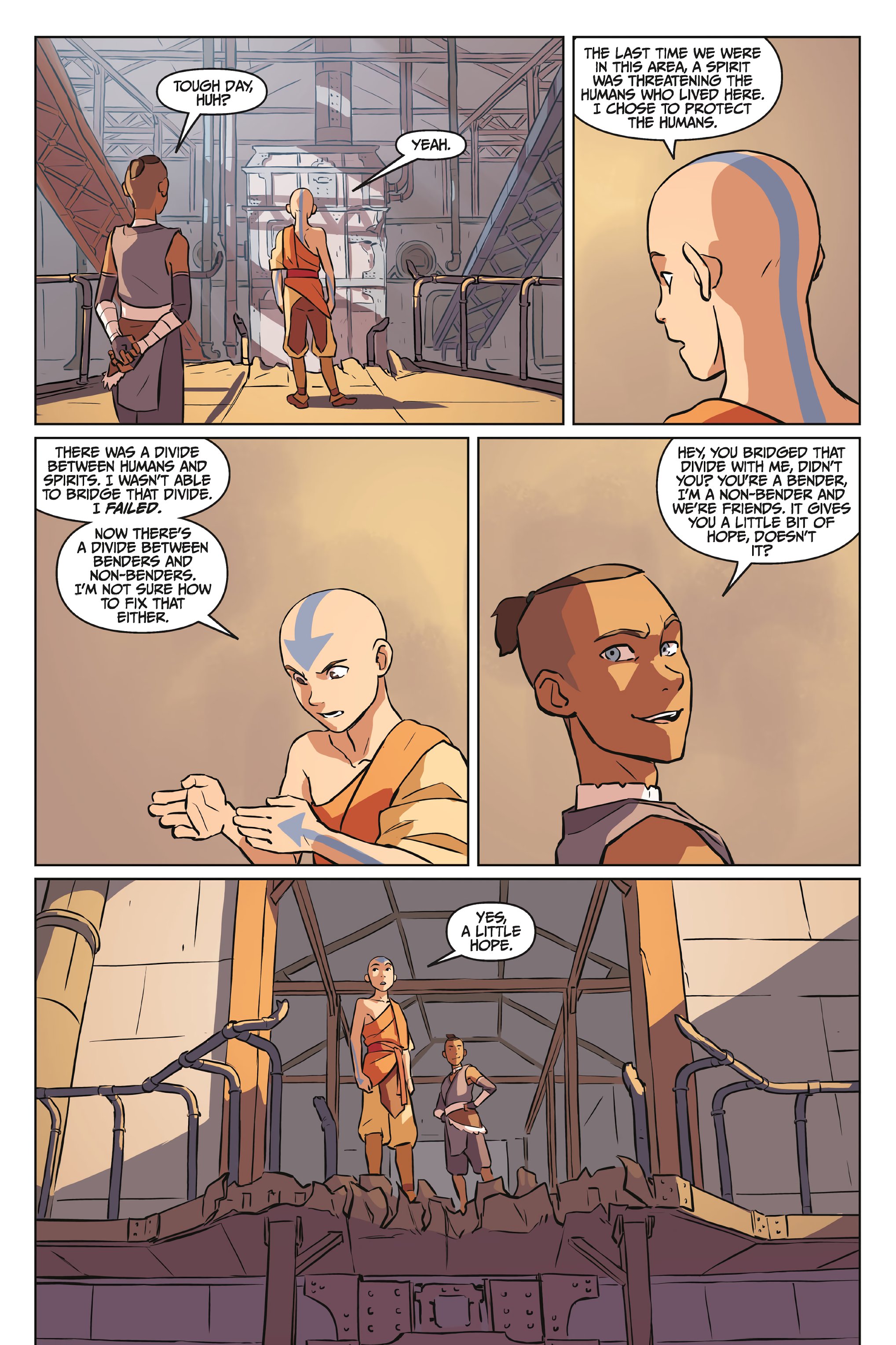 Read online Nickelodeon Avatar: The Last Airbender - Imbalance comic -  Issue # _Omnibus (Part 2) - 116