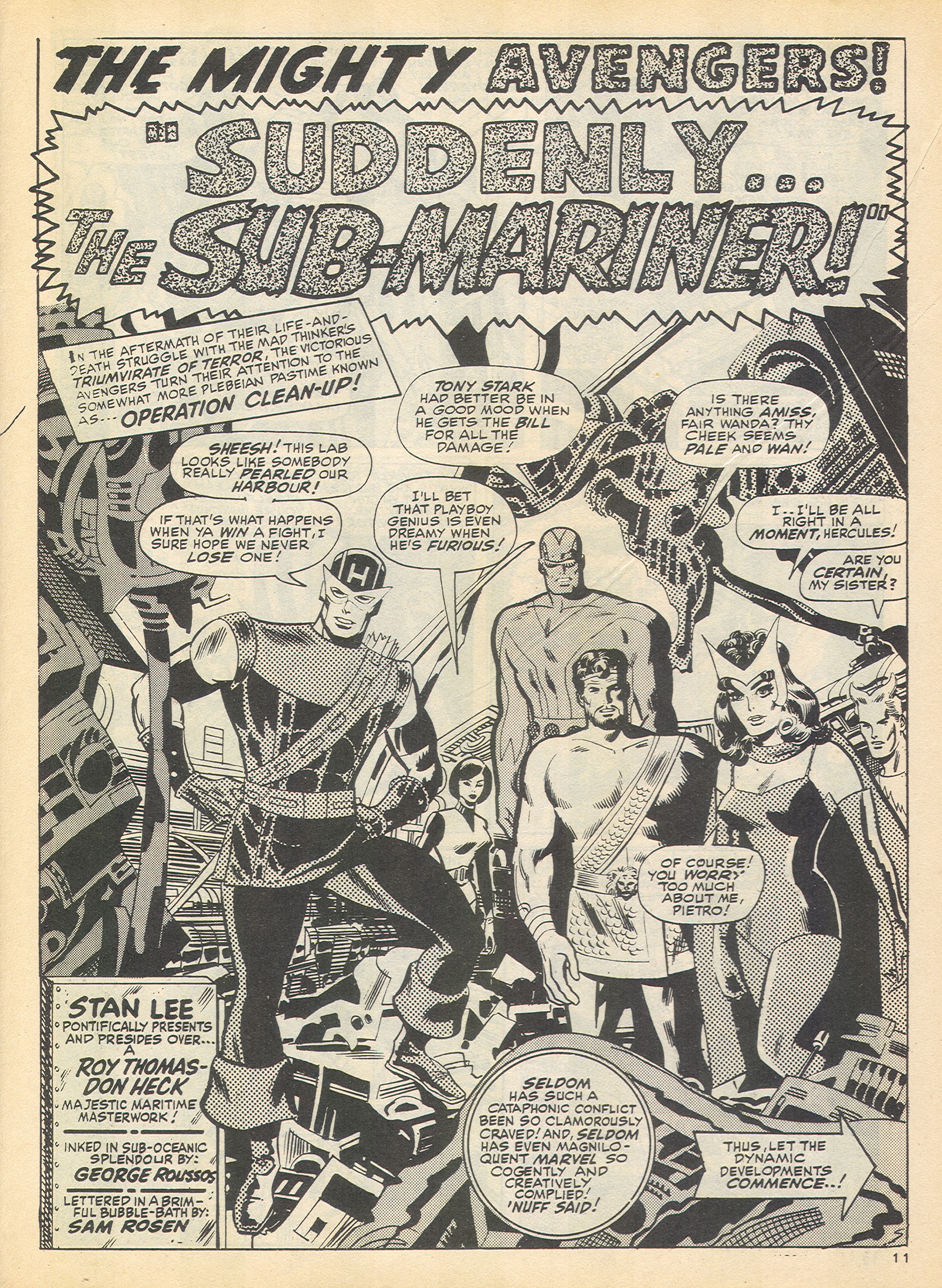 Read online The Avengers (1973) comic -  Issue #46 - 11