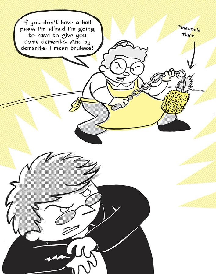 Read online Lunch Lady and the Schoolwide Scuffle comic -  Issue # TPB - 53