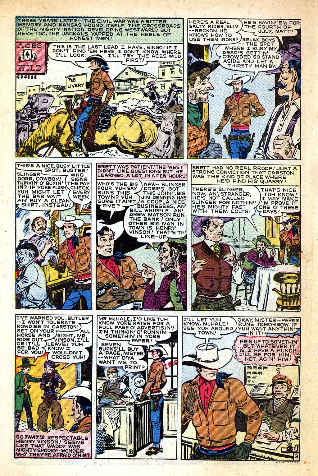 Read online Western Thrillers (1954) comic -  Issue #1 - 26