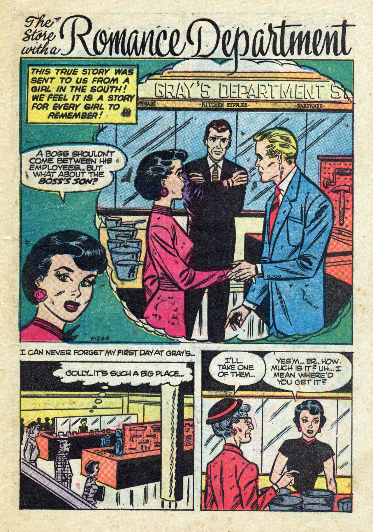 Read online Patsy Walker comic -  Issue #66 - 16