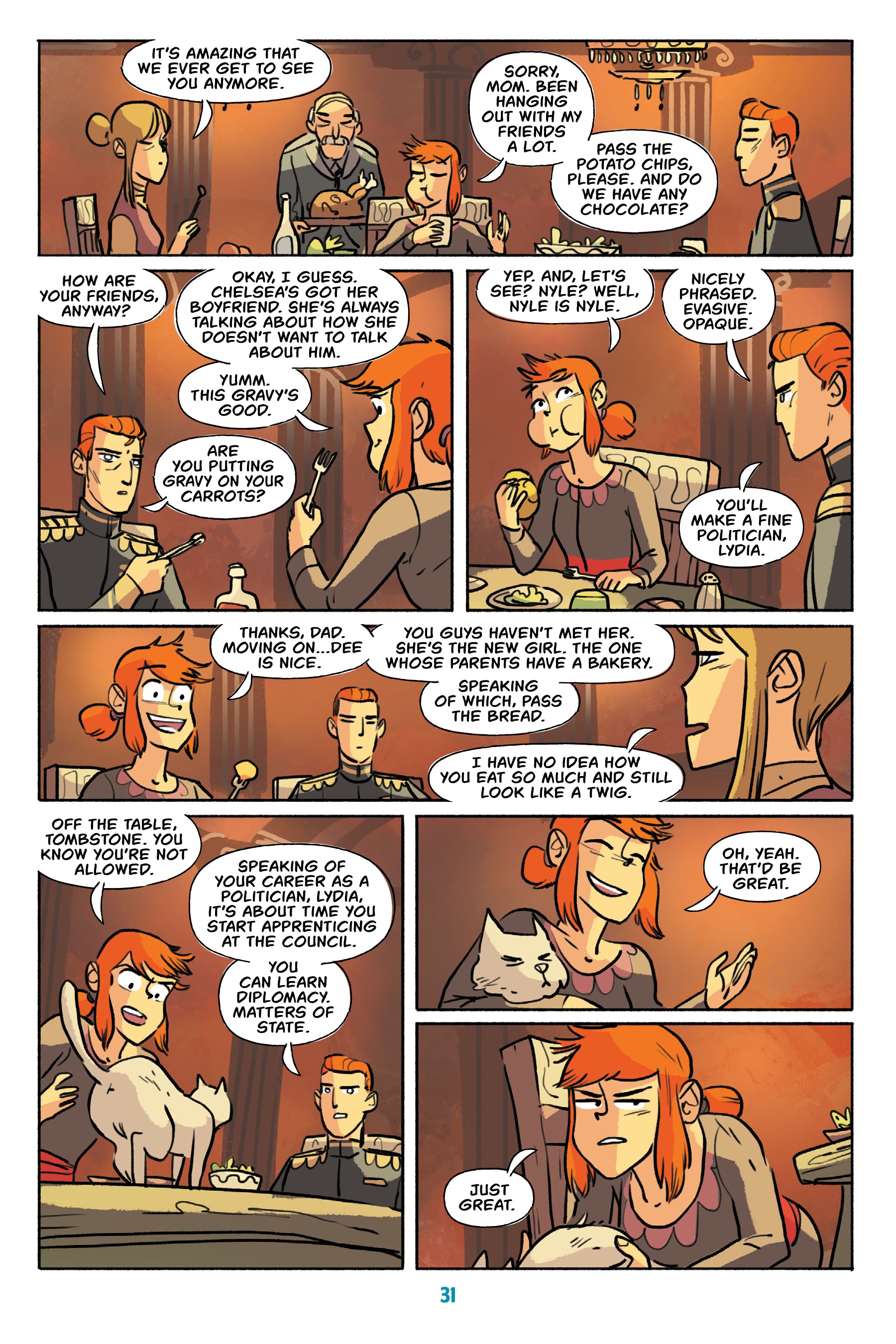 Read online Wrassle Castle comic -  Issue #1 - 30