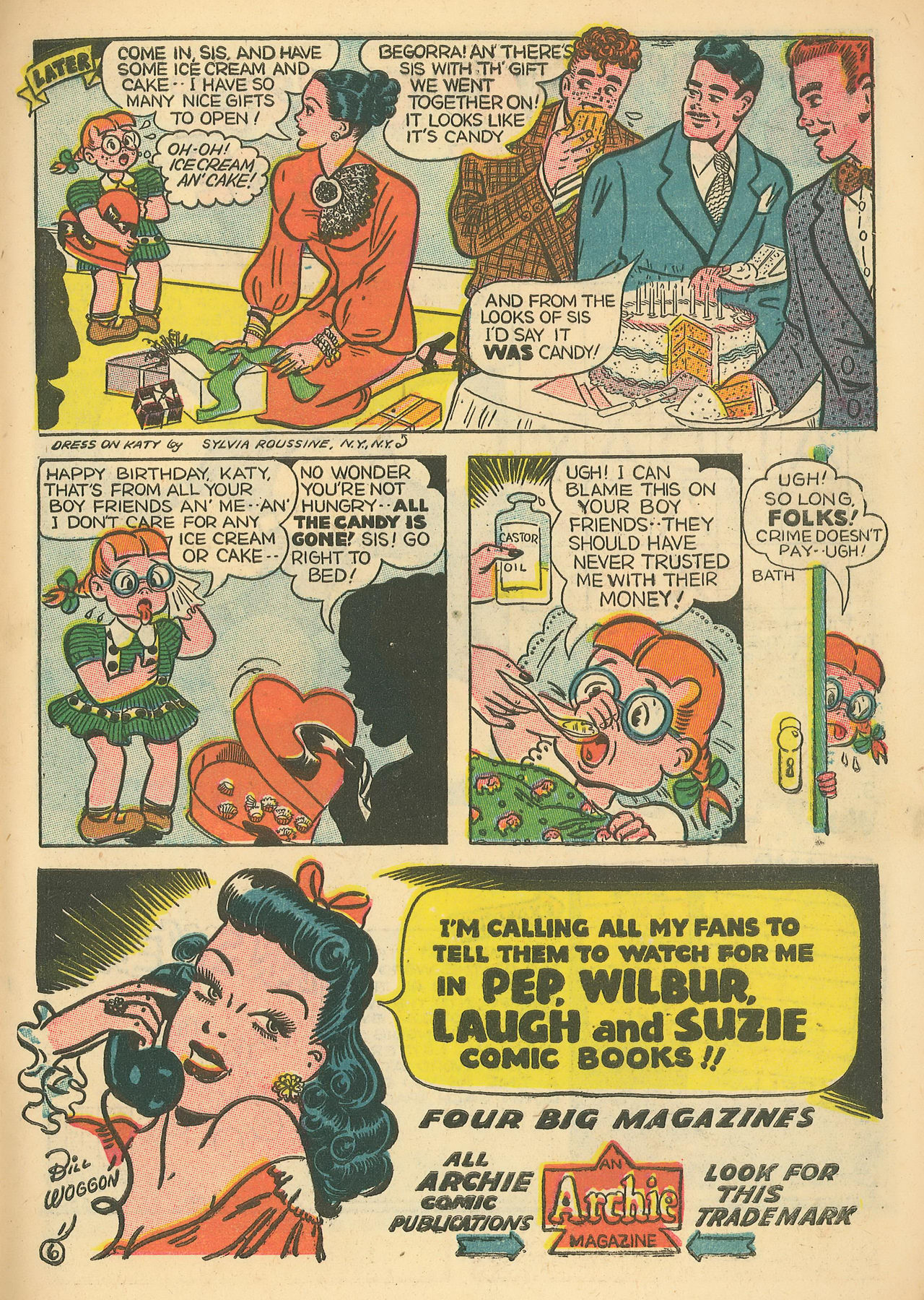 Read online Suzie Comics comic -  Issue #60 - 41