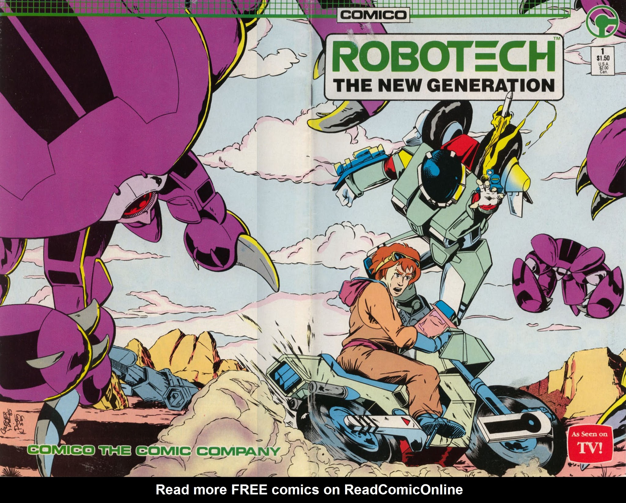 Read online Robotech The New Generation comic -  Issue #1 - 1