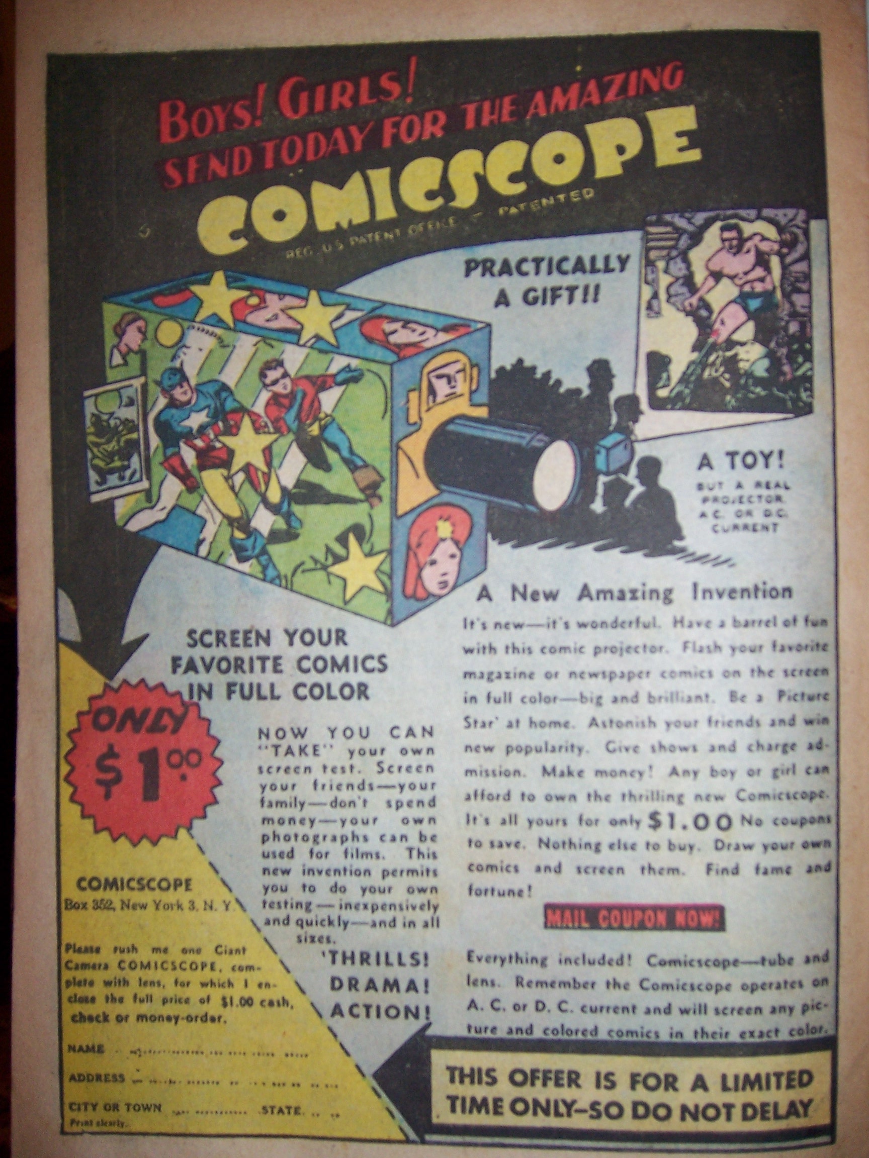 Read online Terrific Comics comic -  Issue #16 - 34