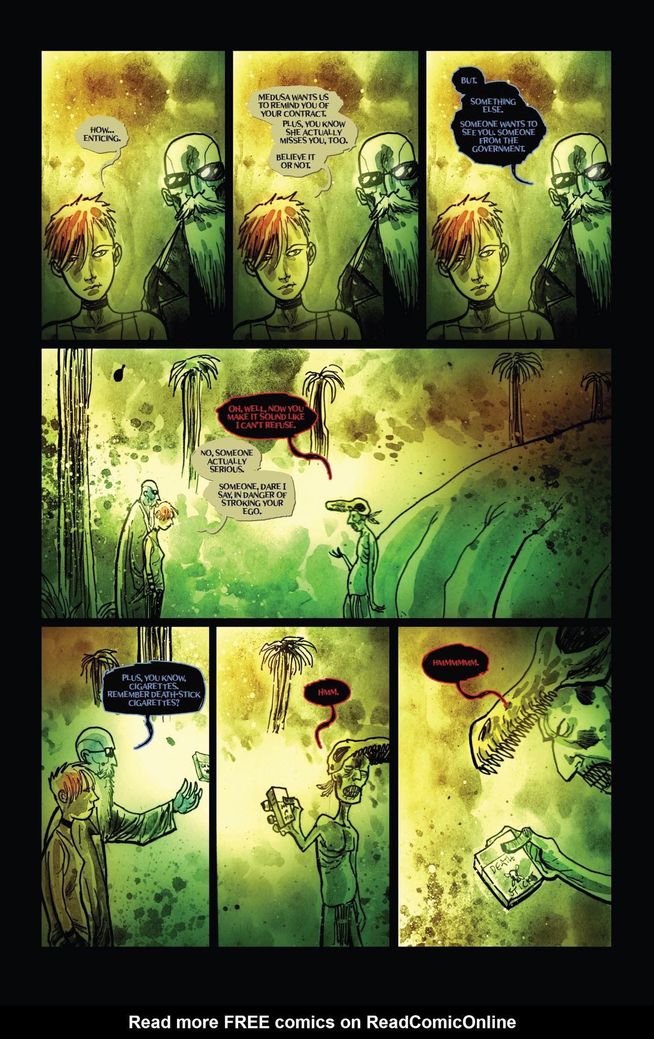 Read online Wormwood Gentleman Corpse: Mr. Wormwood Goes To Washington comic -  Issue #1 - 18