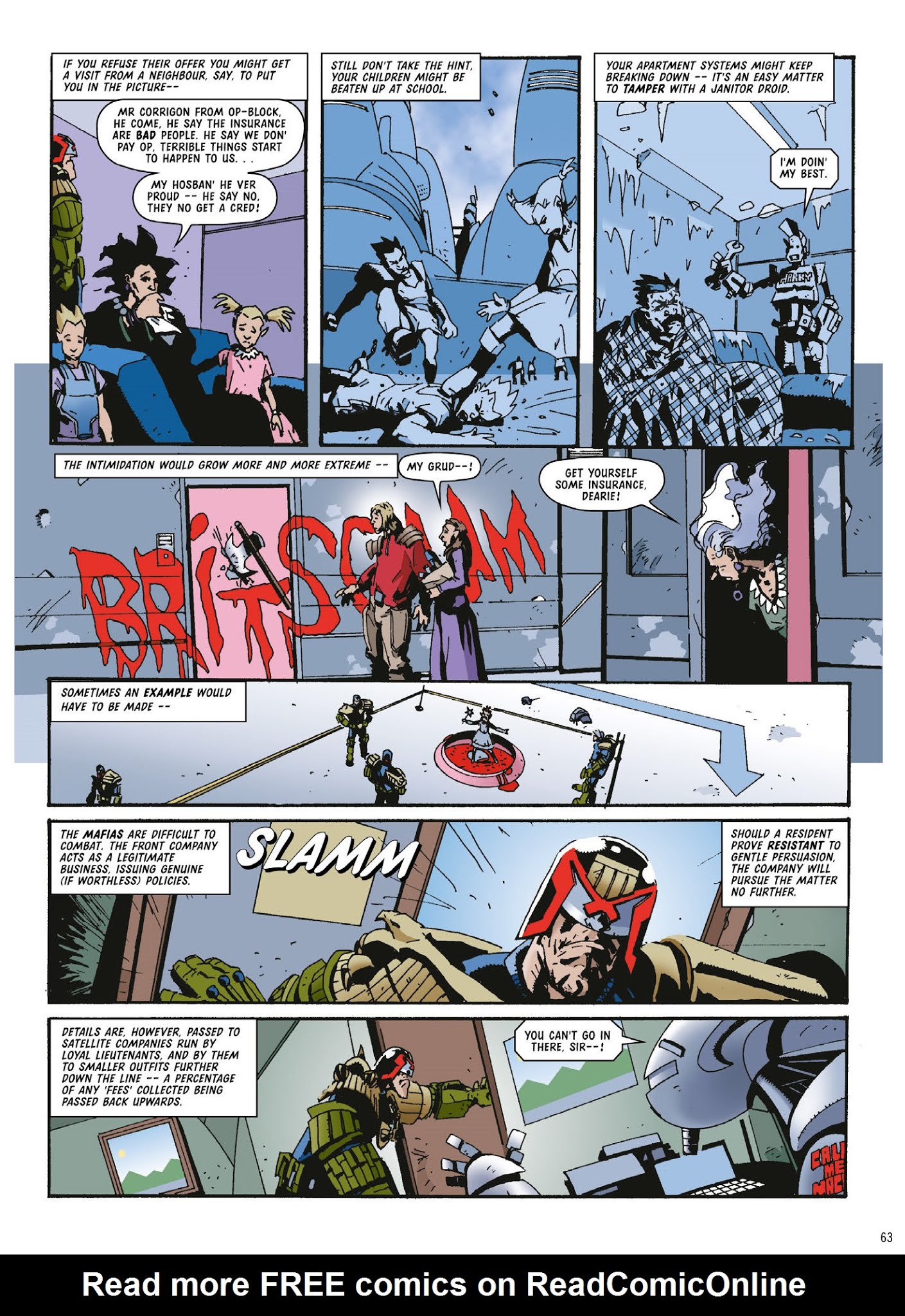 Read online Judge Dredd: The Complete Case Files comic -  Issue # TPB 32 (Part 1) - 65