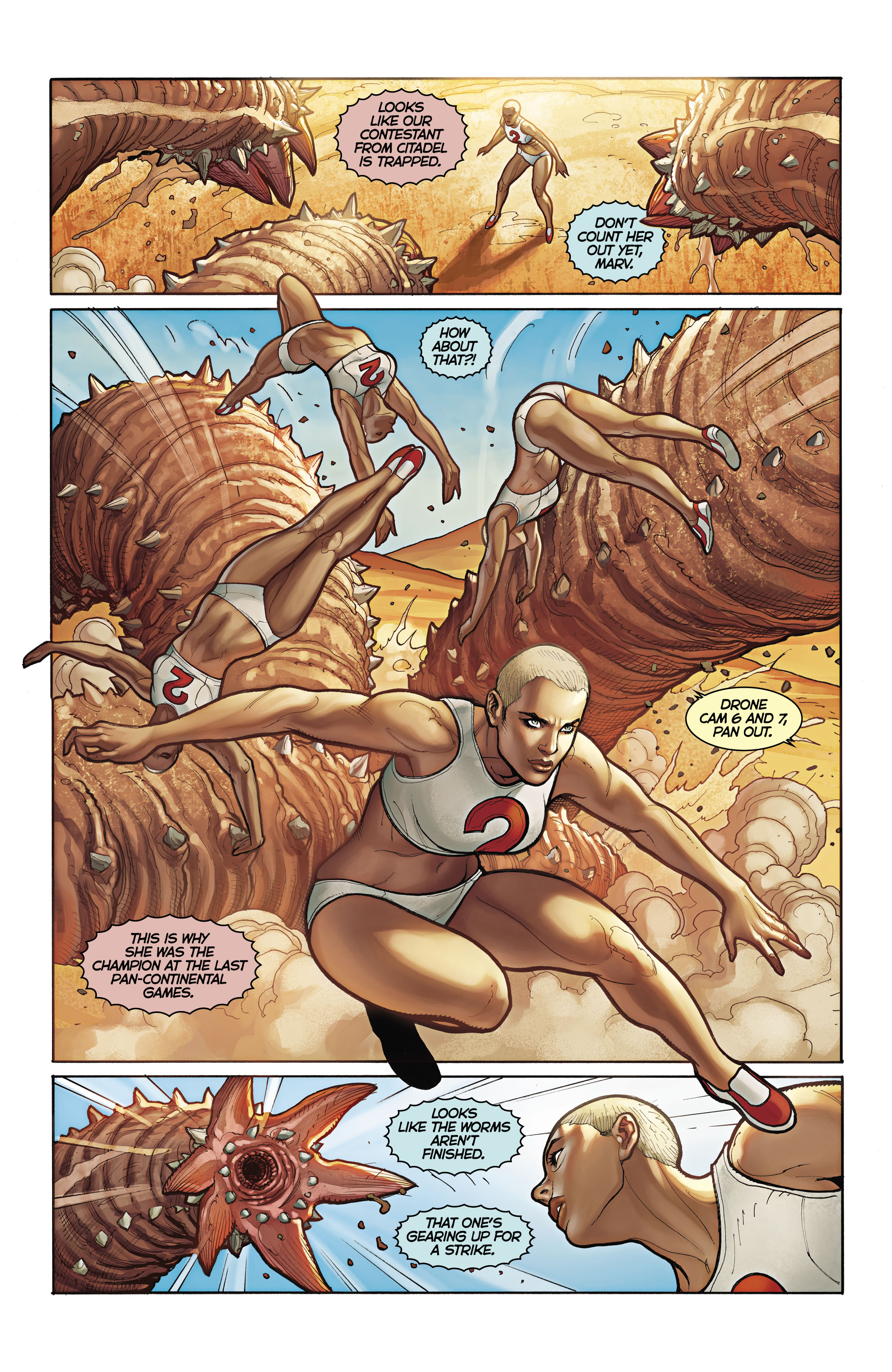 Read online Fight Girls comic -  Issue #2 - 8