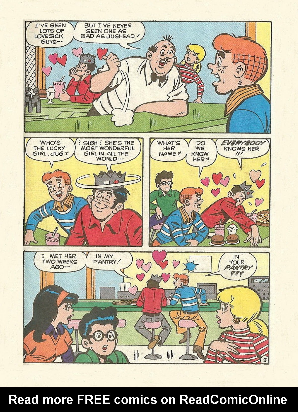 Read online Archie's Double Digest Magazine comic -  Issue #65 - 100