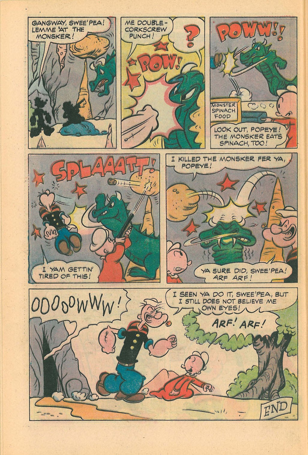 Read online Popeye (1948) comic -  Issue #106 - 31