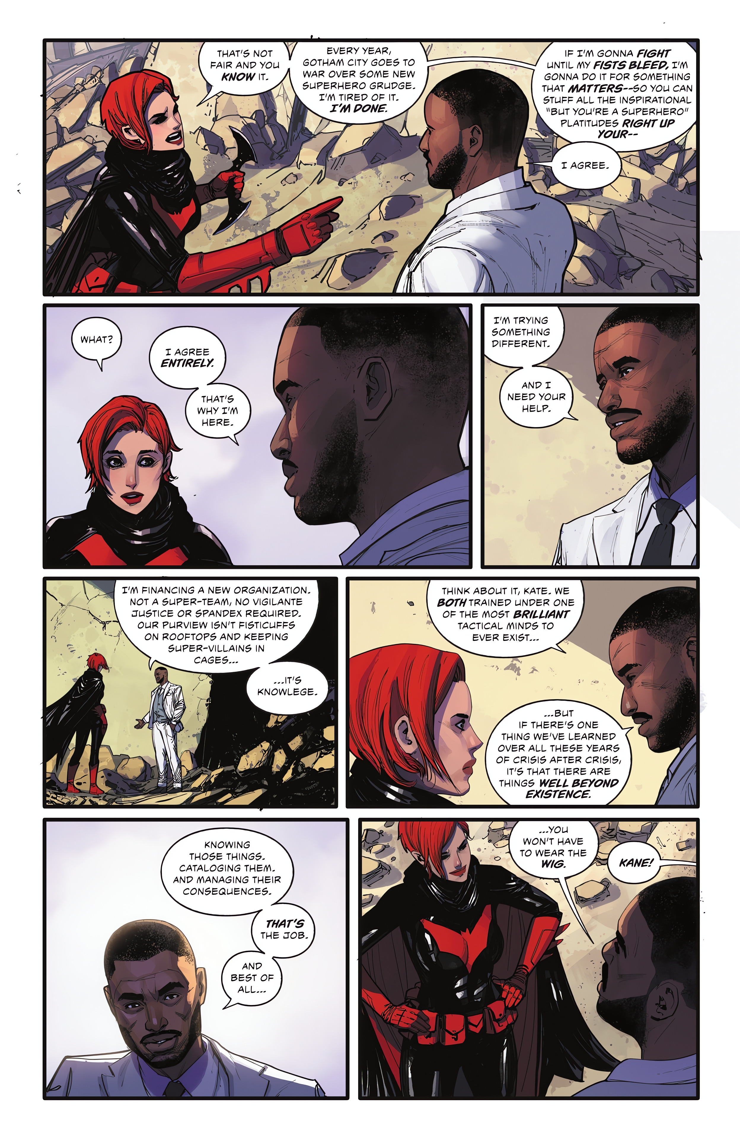 Read online Outsiders (2023) comic -  Issue #1 - 5