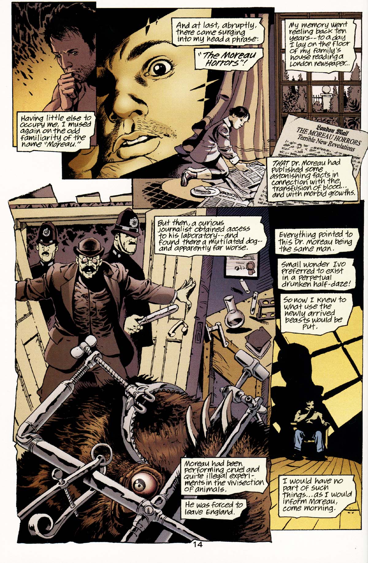 Read online JLA: The Island of Doctor Moreau comic -  Issue # Full - 16
