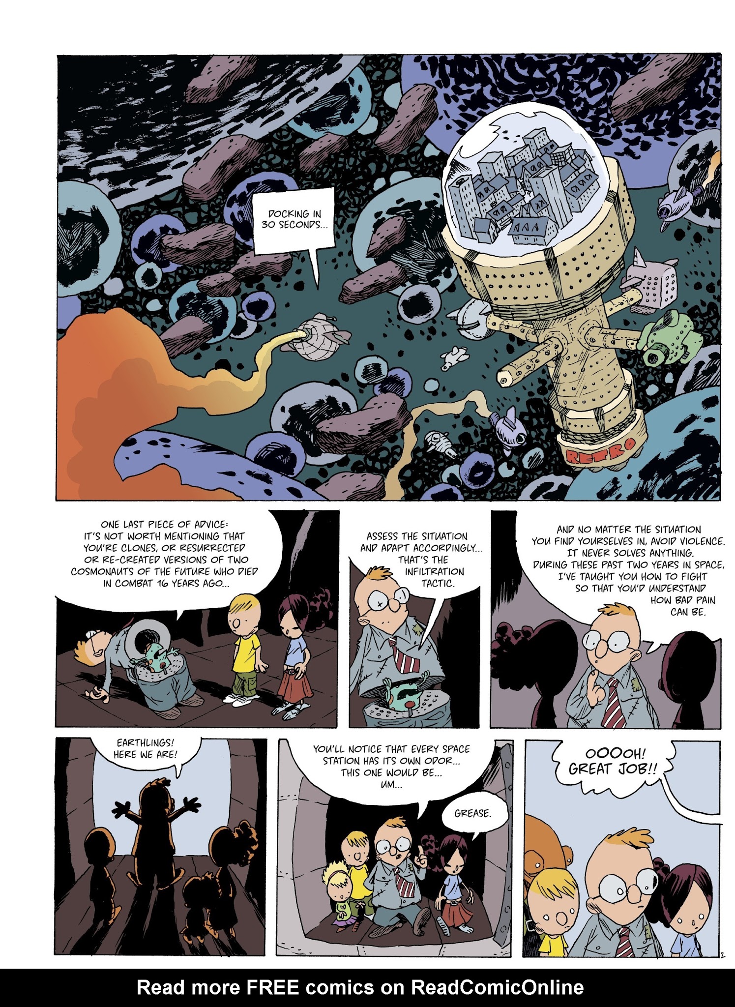 Read online Cosmonauts of the Future comic -  Issue #3 - 4