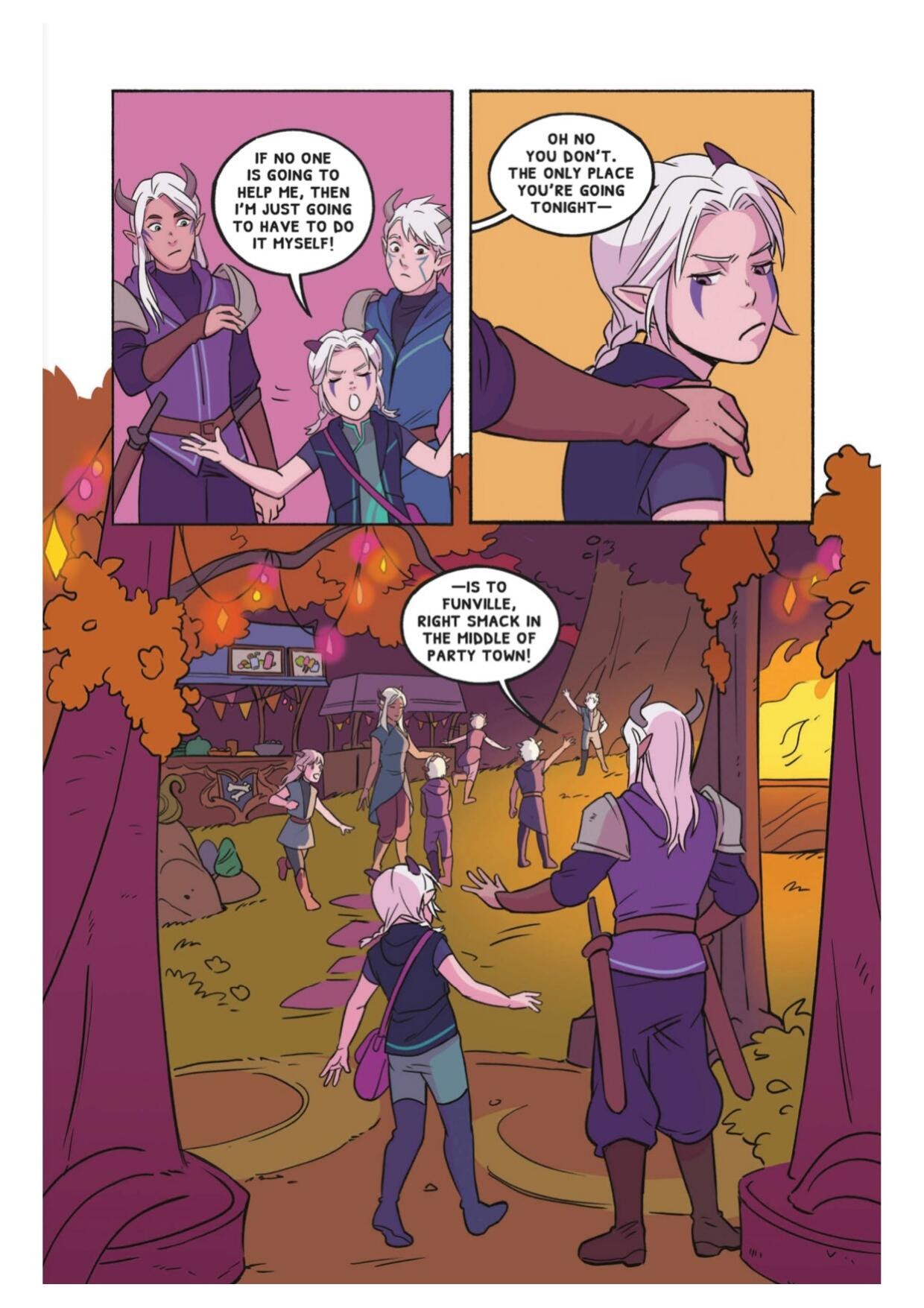 Read online The Dragon Prince: Bloodmoon Huntress comic -  Issue # TPB - 72